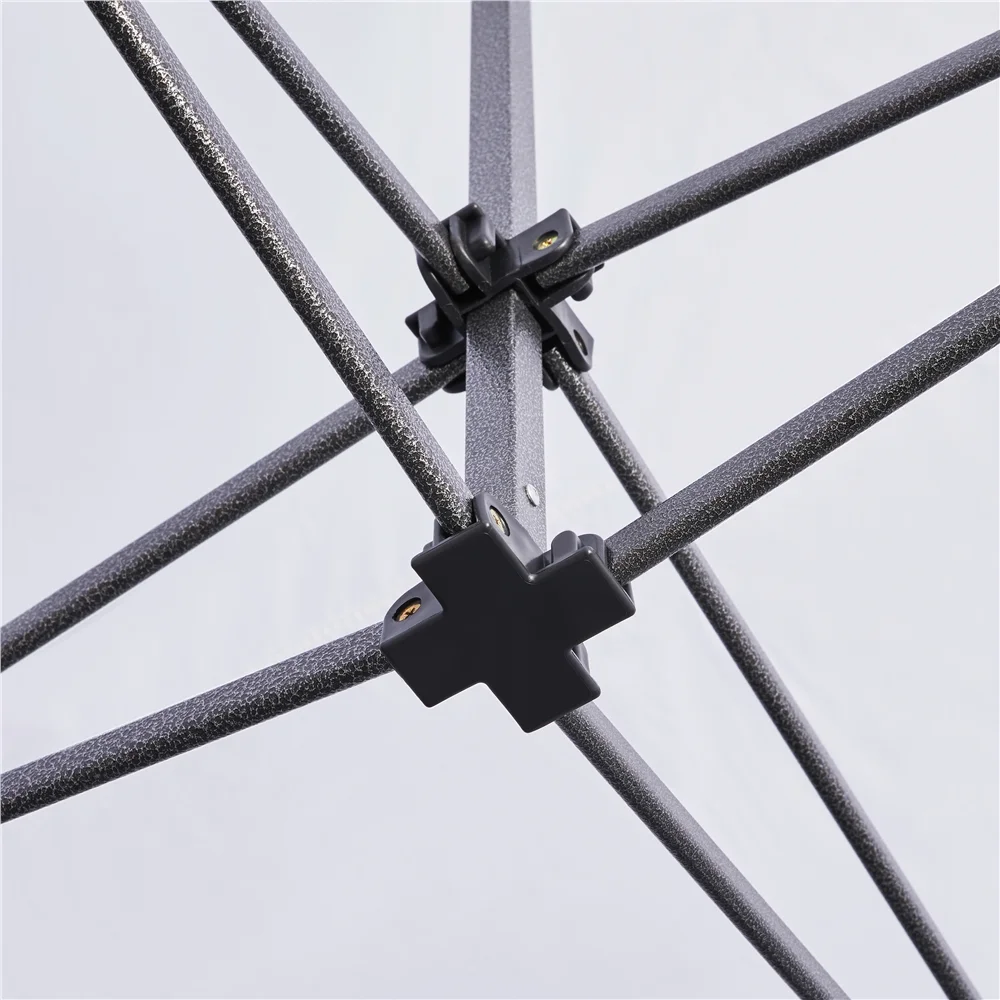 Renwick 15x10 ft Pop up Canopy Tent with Roller Bag & Sandbags, White