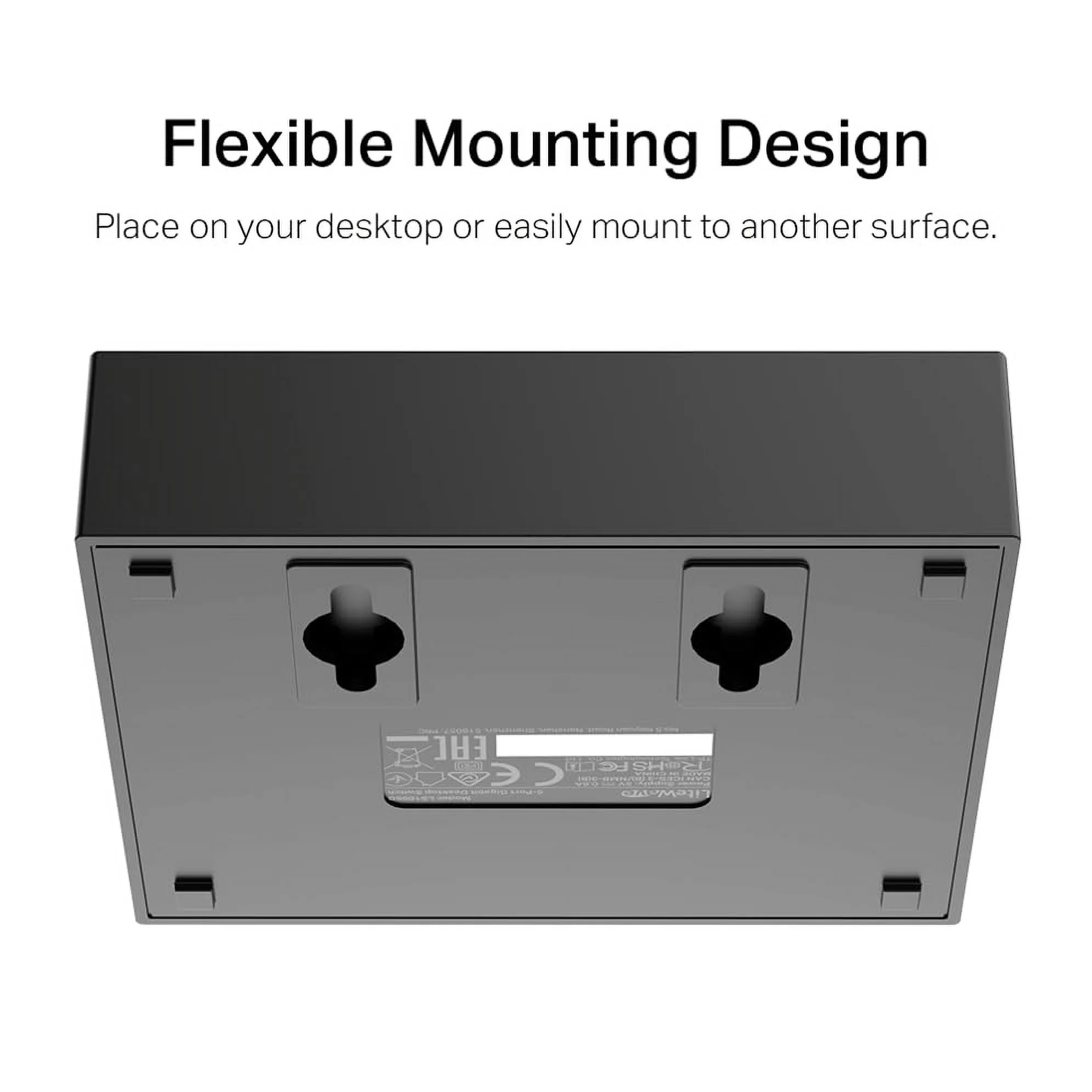 TP-Link Litewave 8 Port Gigabit Ethernet Switch | Desktop Ethernet Splitter | Plastic Case | Unshielded Network Switch | Plug & Play | Fanless Quiet | Unmanaged (LS1008G)