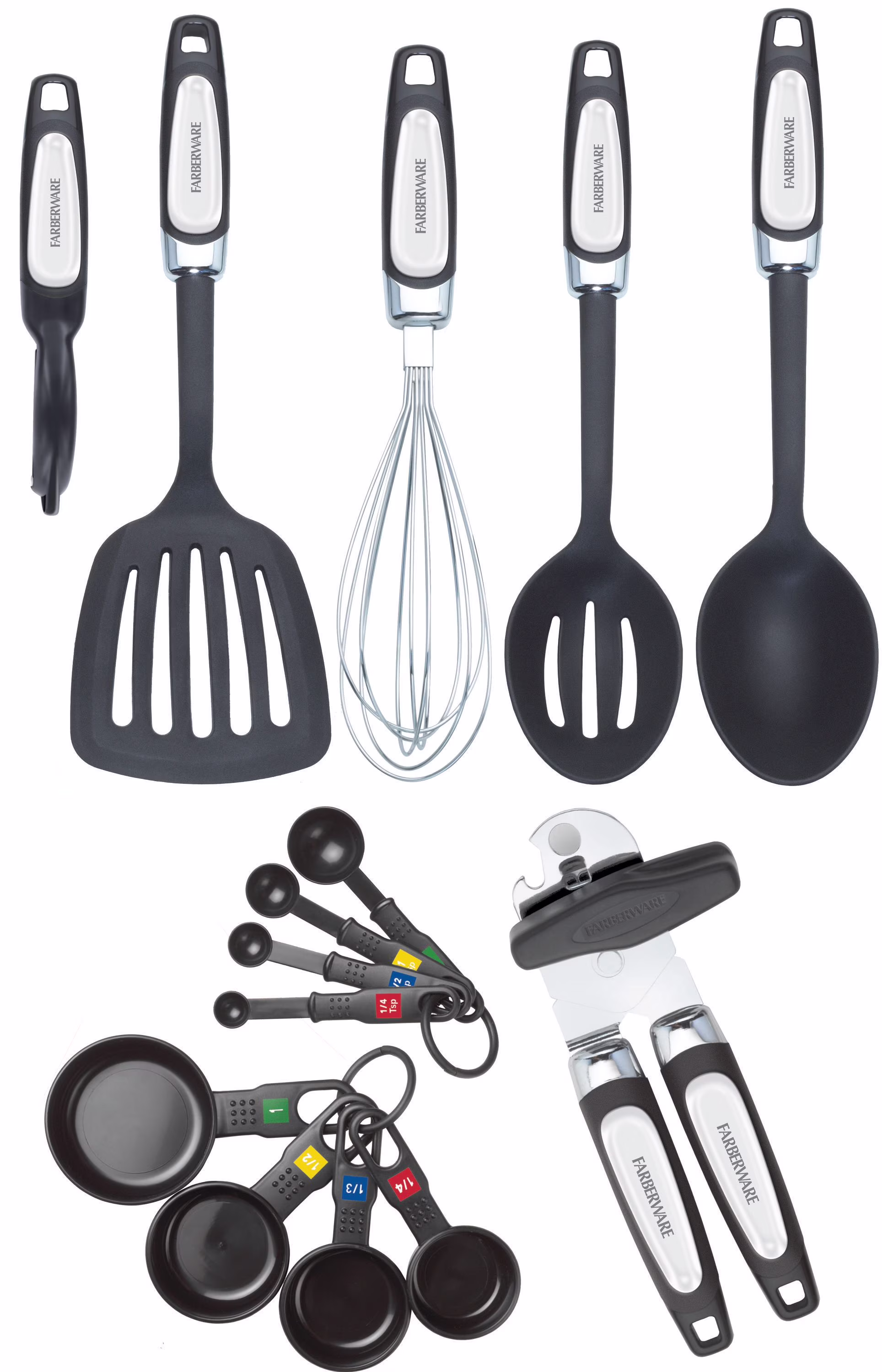 Farberware Professional 14-piece Kitchen Tool and Gadget Set in Black