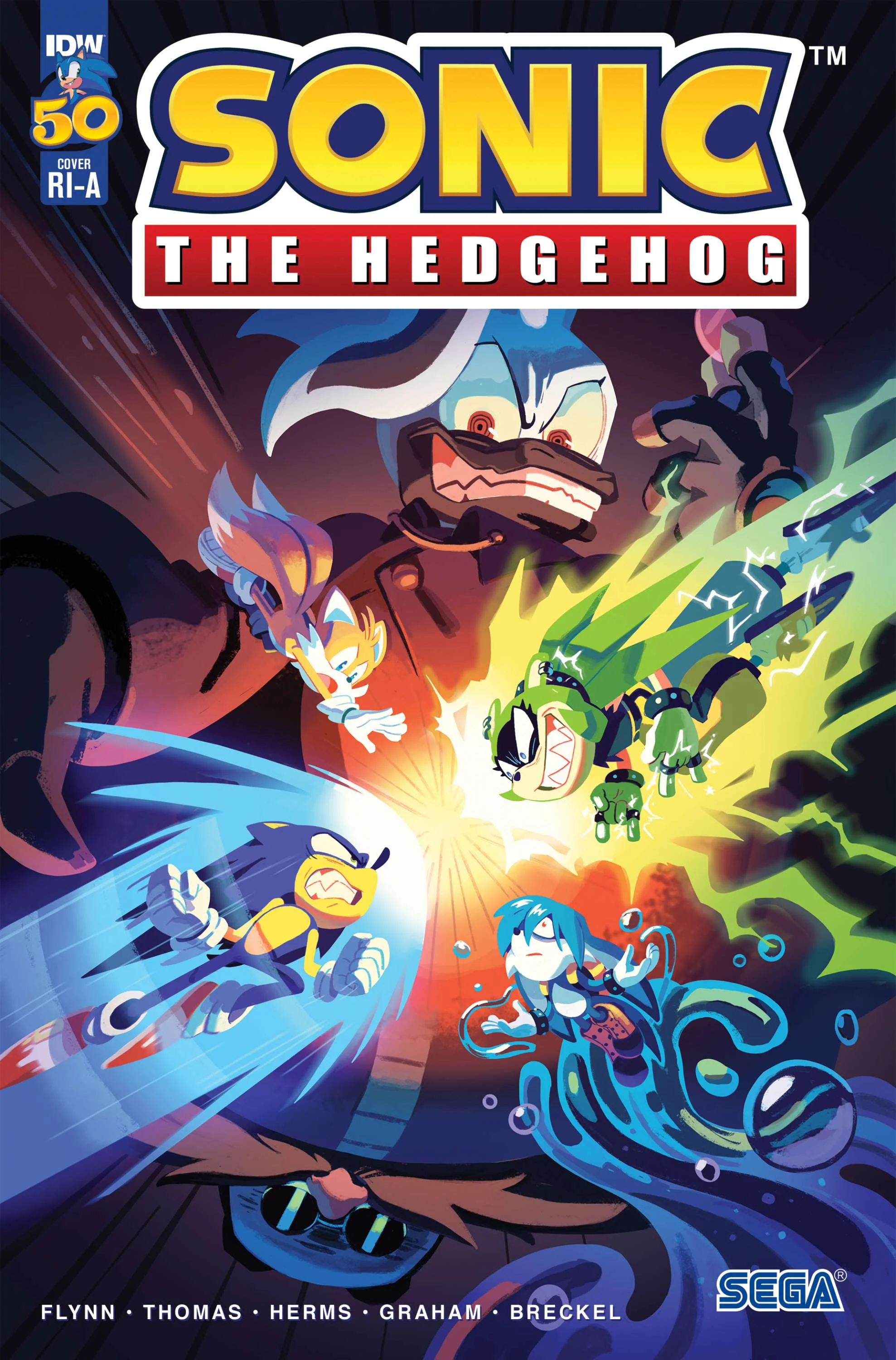 IDW Publishing Sonic The Hedgehog #50 2022 (1:10 Nathalie Fourdraine Incentive)