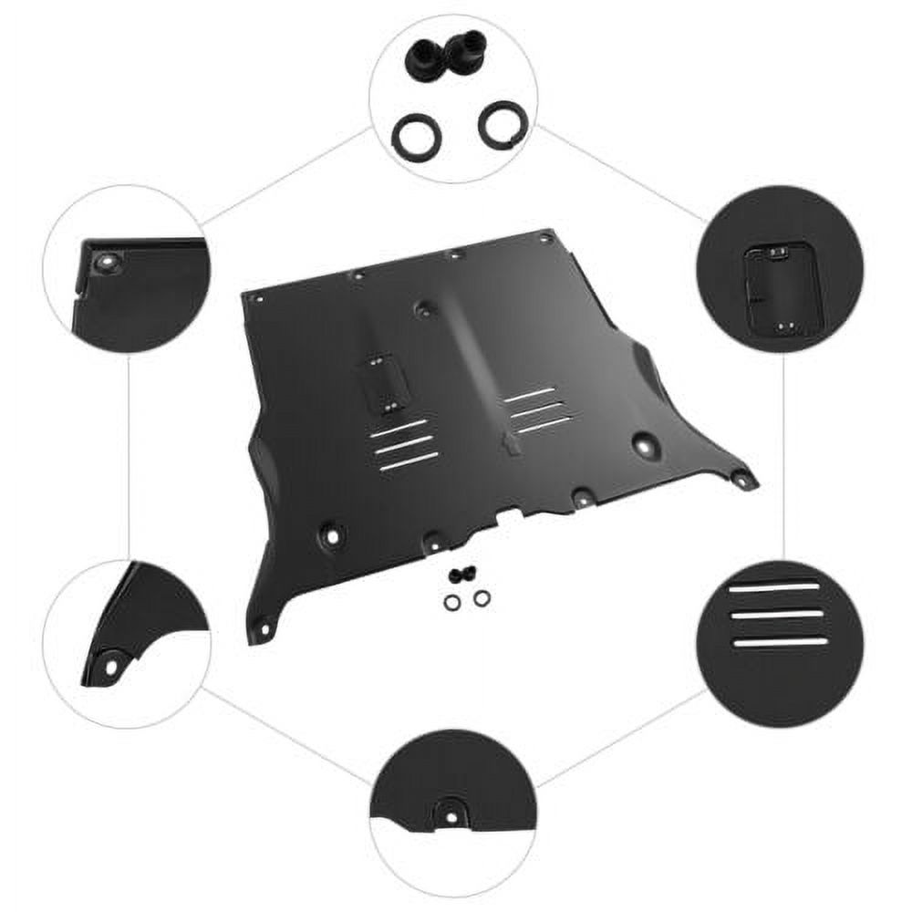 Skid Plate Front Fits 2018-22 Tesla Model 3 and Model Y Under Engine Guard Cover