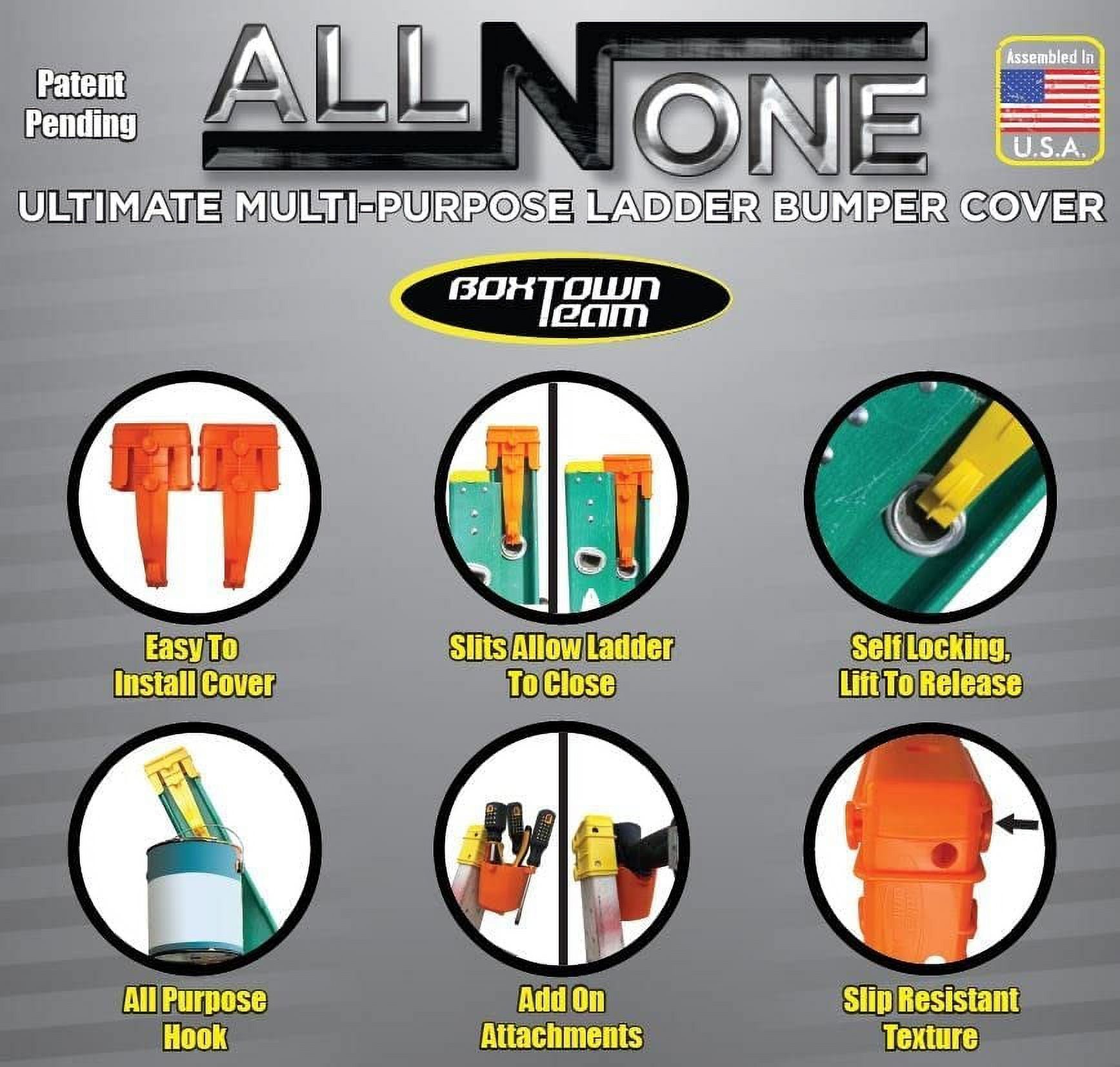 All-N-One Extension Ladder Covers Ladder Accessories Ladder Mitts Ladder Bumpers