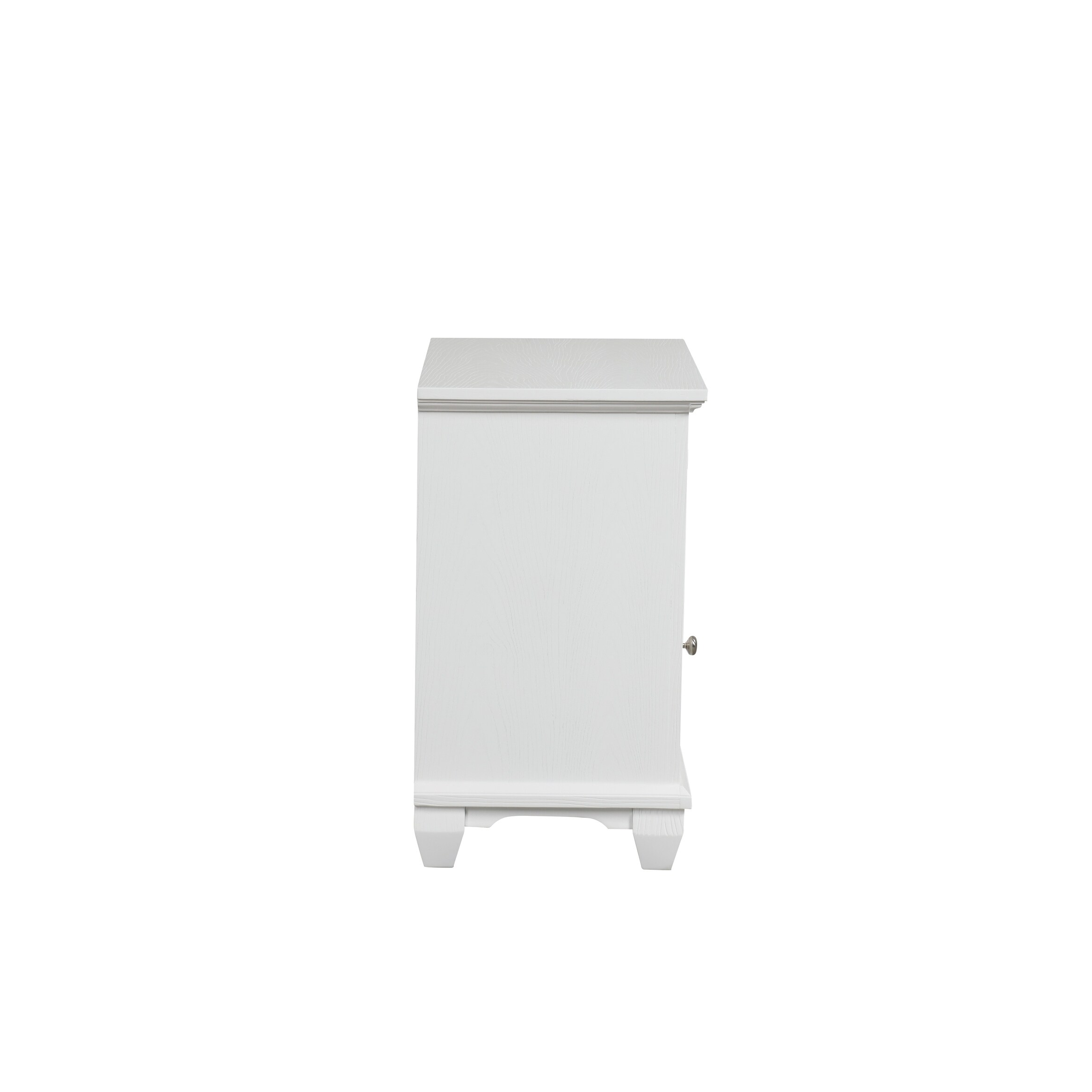 New Classic Furniture  Brenton White 1-Drawer Nightstand