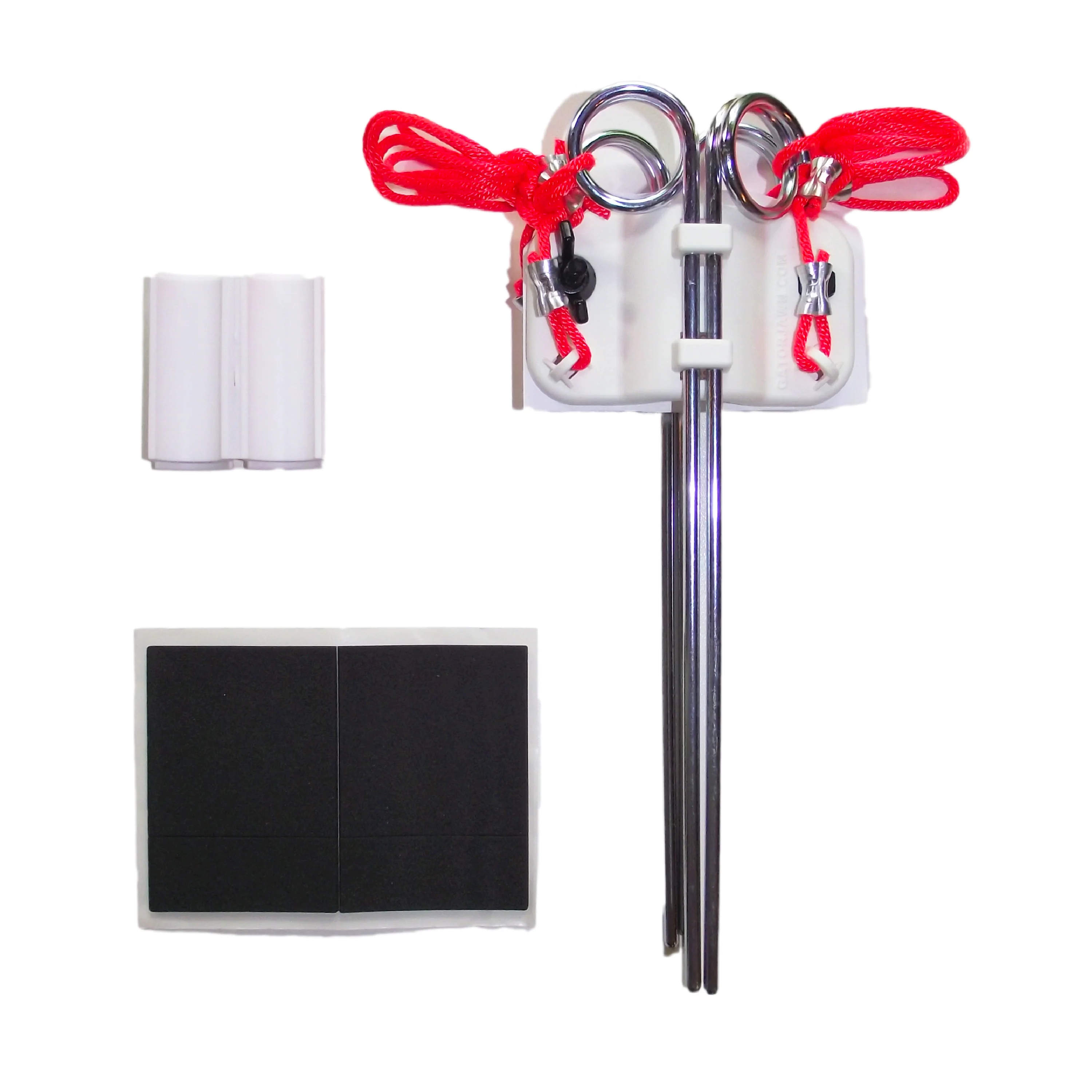 Gator Jawn Umbrella & Pop-Up Tent Sand Anchor for Beach, Yard, Grass, Desert & Gravel, Universal Anchor System (Neon Orange)