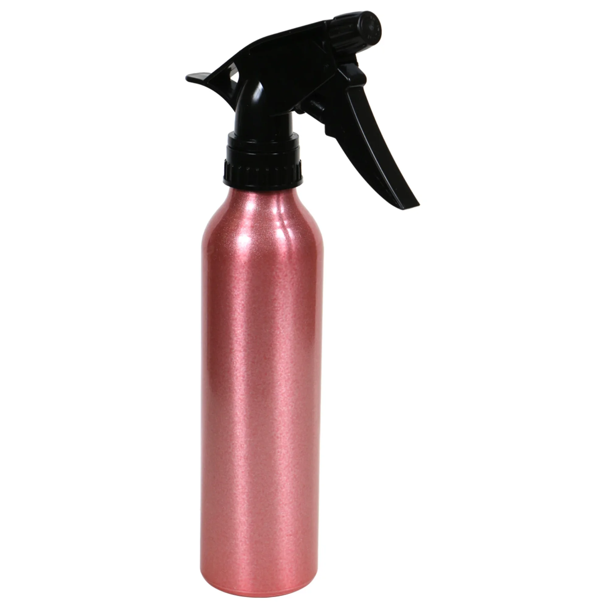 Rose Color Aluminum Light Spray Bottle,Reliable Sprayer Empty Bottles Atomizer Mist Perfume for Hairdressing Tattooing Green Soap Flowers Water Sprayer Tool 2 Pack, (250ml Empty Each)