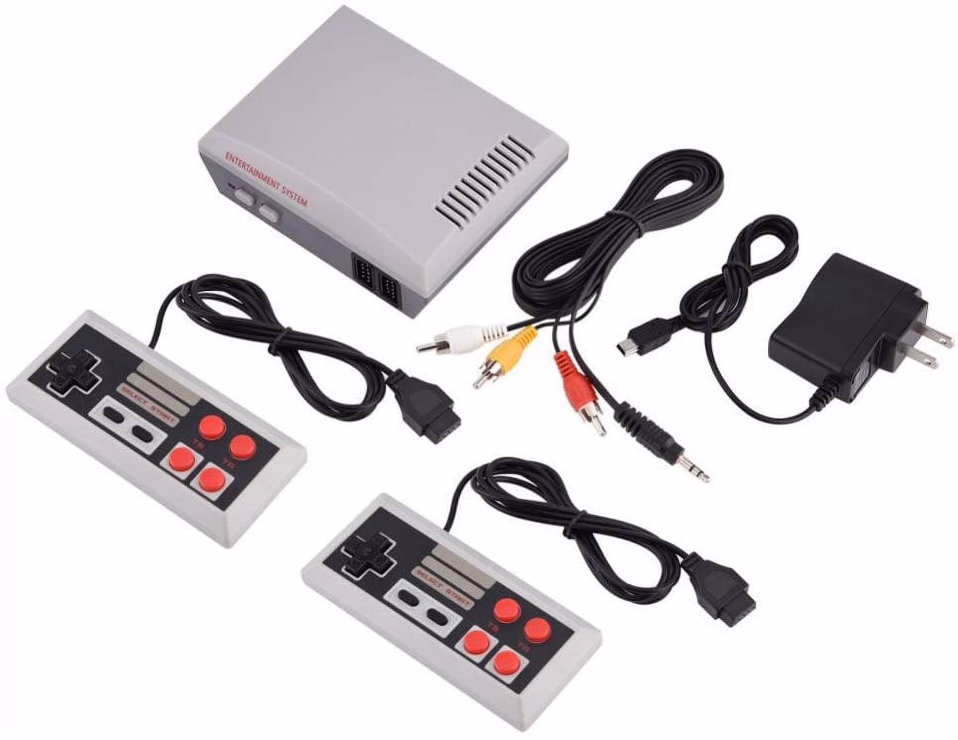 Mini Console, Built-in with 621 Classic Retro Games Dual Players Mode Console PAL NTSL Support TV Output