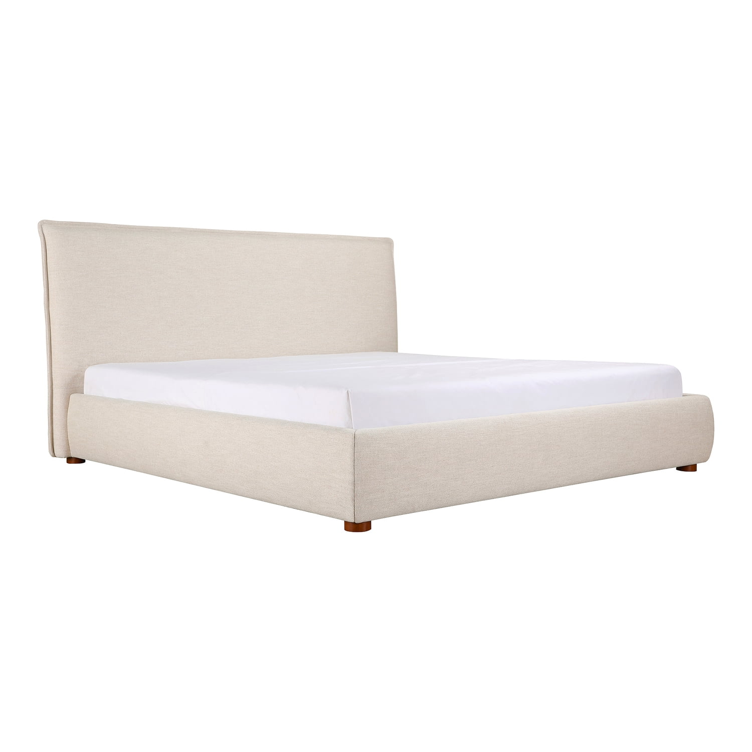 Moe's Home Collection Luzon Queen Bed Wheat