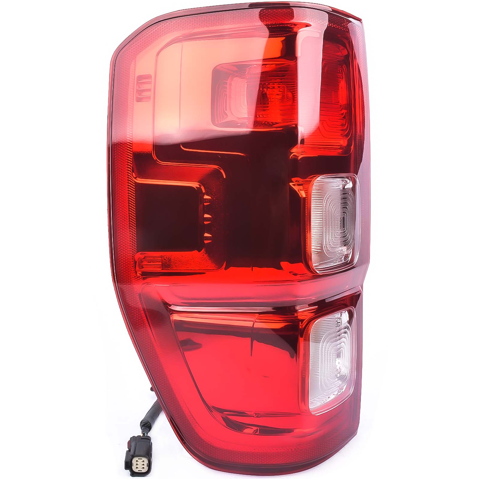 Mustrod Left Driver Side Tail Light Lamp Brake without BLIS KB3Z13405F for Ford Ranger 2019-2022