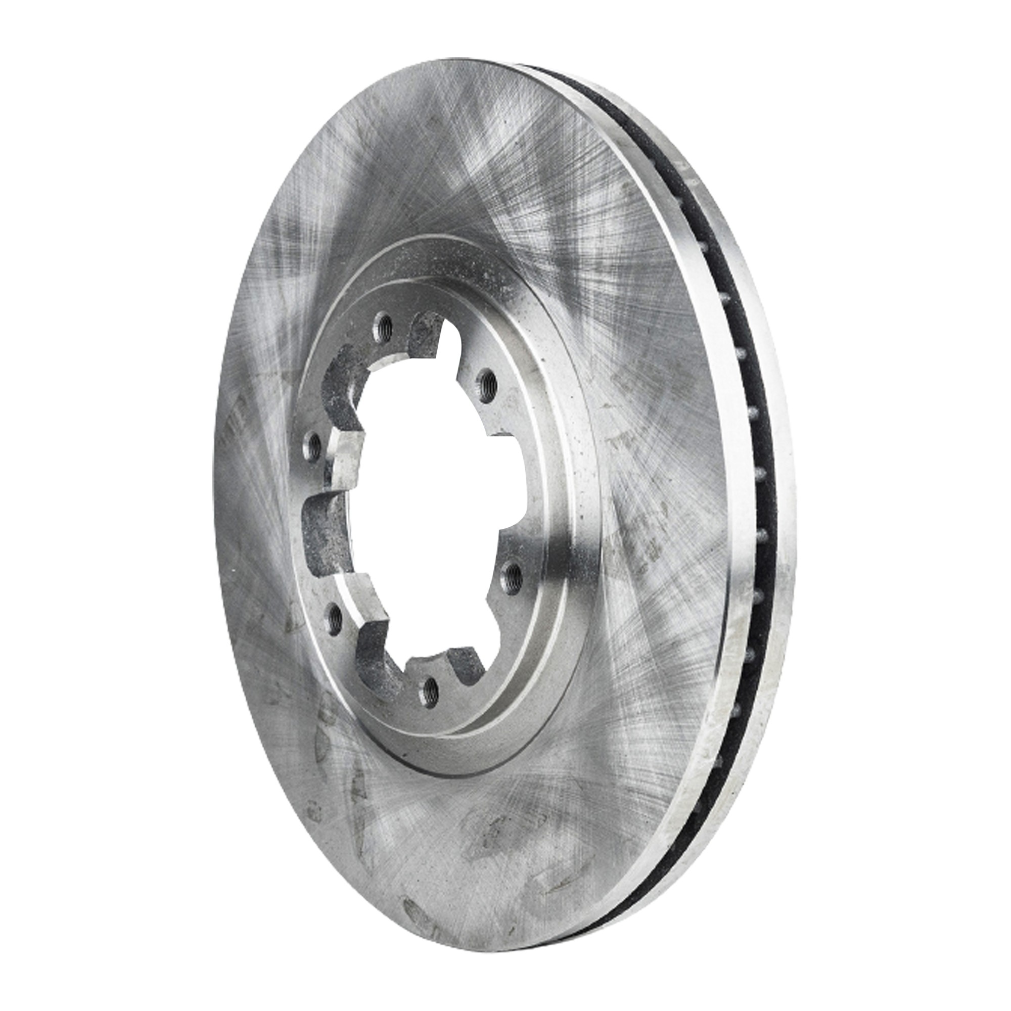 Front Side Brake Disc Plain Surface Vented 6 Lugs Pro-Line Series fits 1999-2004 Nissan Pathfinder