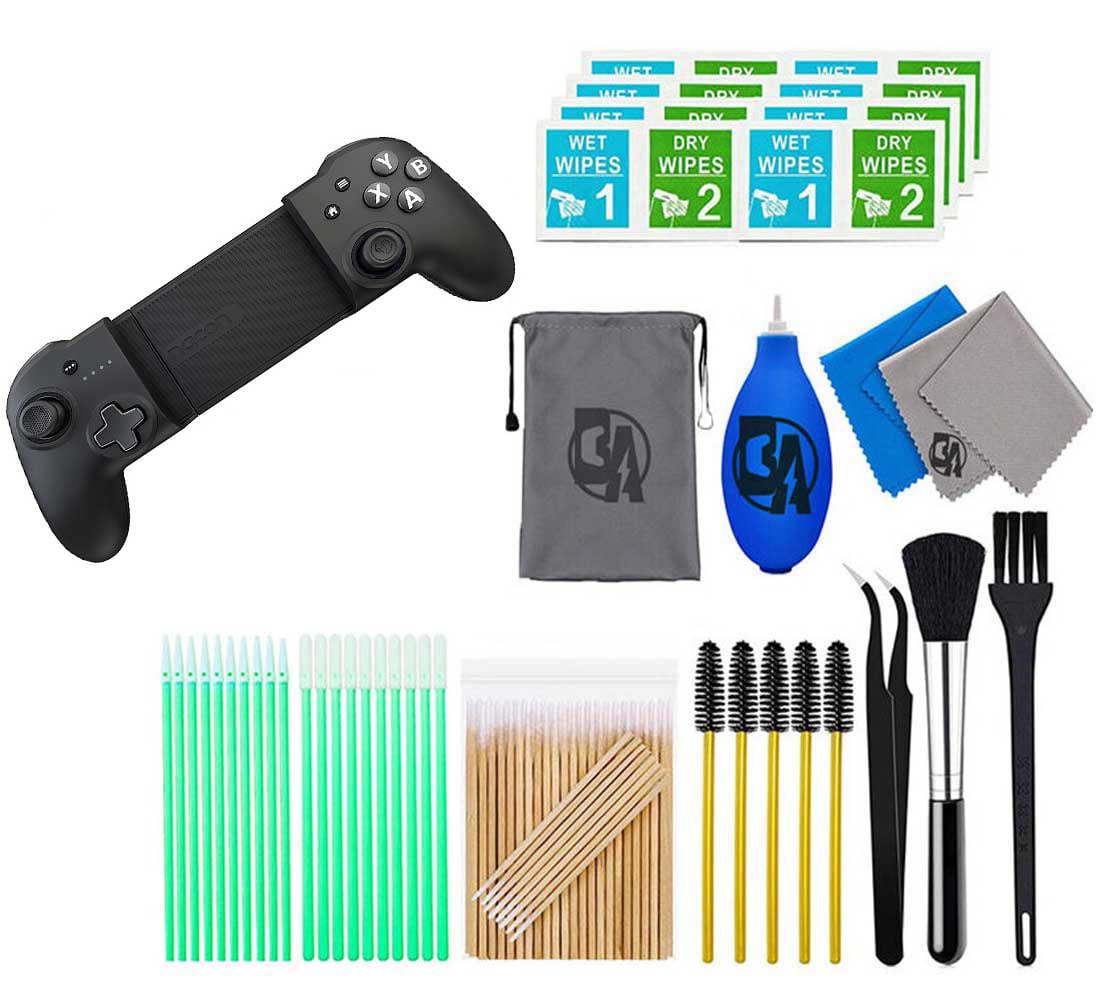 Pre-Owned RIG - MG-X Pro Wireless Mobile Controller for iPhone With Cleaning Manual Kit Bolt Axtion Bundle (Refurbished: Like New)