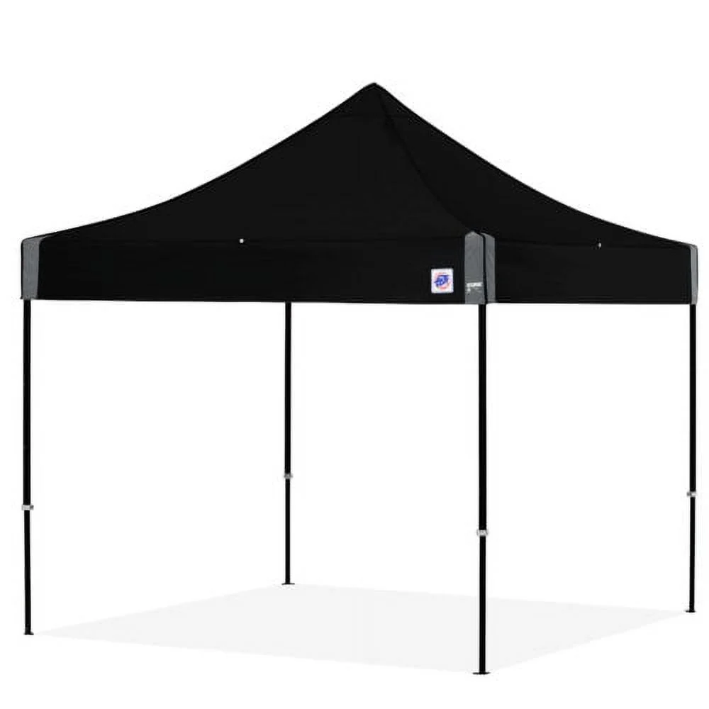 E-Z Up International EZUEC3STL10KFWHTBK 10 ft. Eclipse Instant Steel Shelter, Black & White