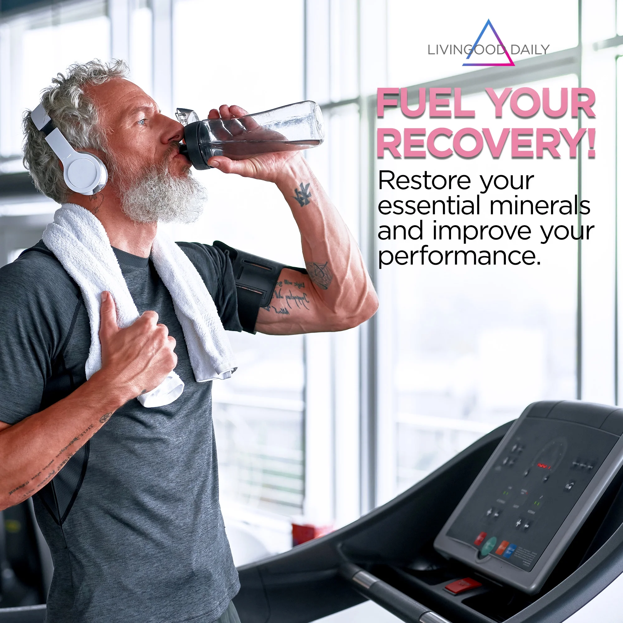 Livingood Daily Electrolyte Powder, Strawberry Lemonade - Sugar-Free Hydration Drink Mix