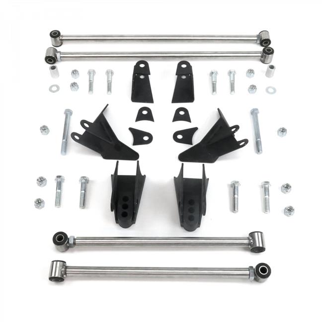Helix Suspension Brakes & Steering  Jeep Cherokee 2002-2007 Heavy Duty Triangulated 4-Link Kit