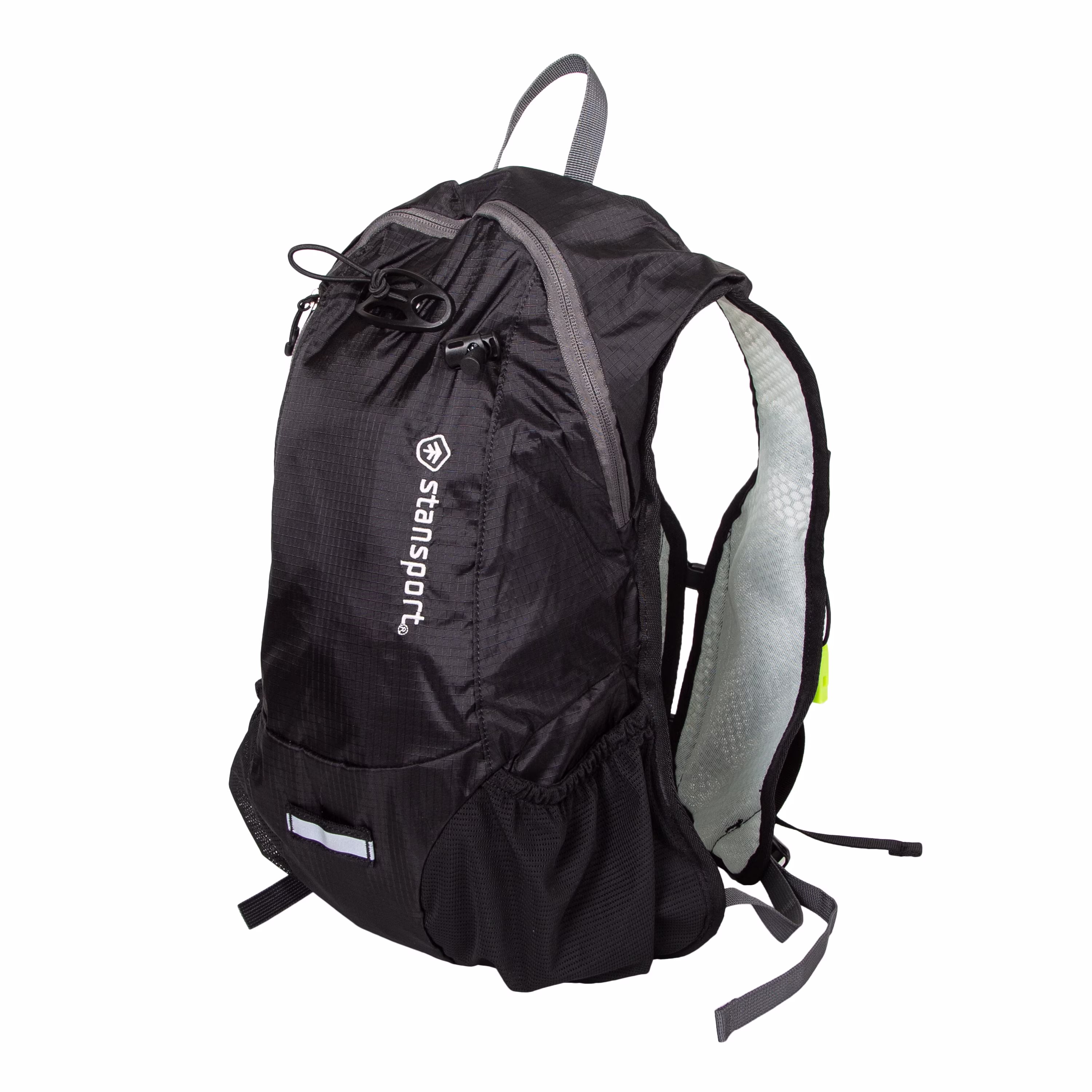 Stansport 12 Liter Day Pack with Hydration Bladder - Black