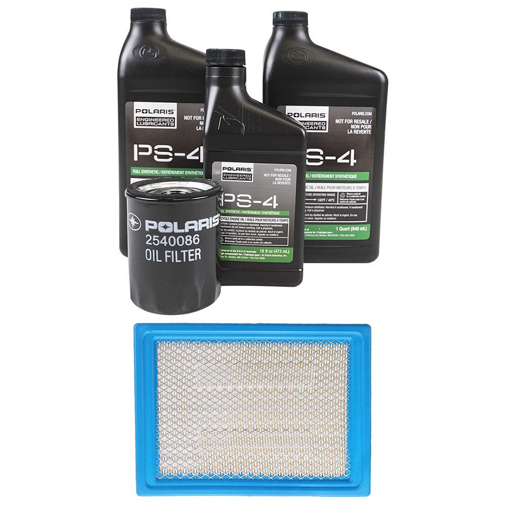 2014-2015 Ranger 900 Crew All Options Genuine Polaris Oil Change and Air Filter Kit