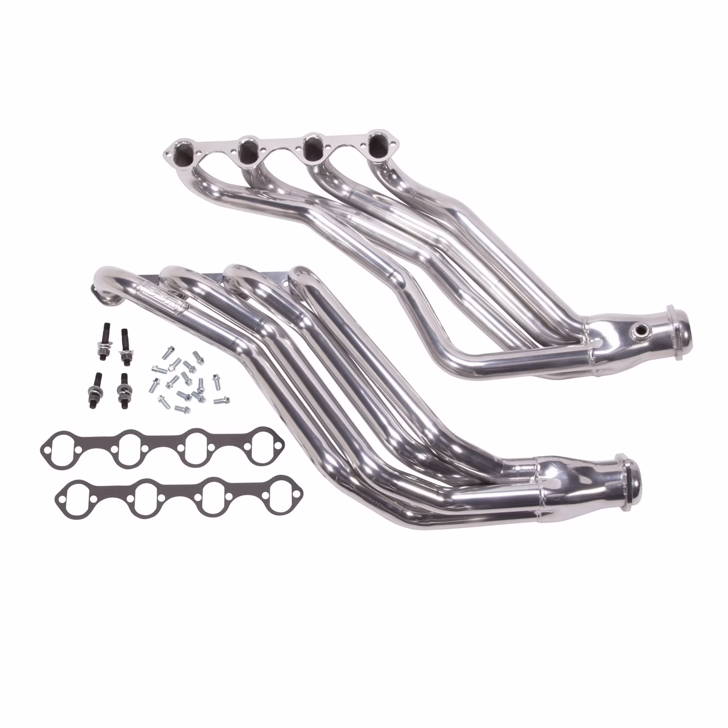BBK Performance 15940 1-3/4 Long Tube Headers Polished Silver Ceramic Coated Fits select: 1979,1982-1993 FORD MUSTANG