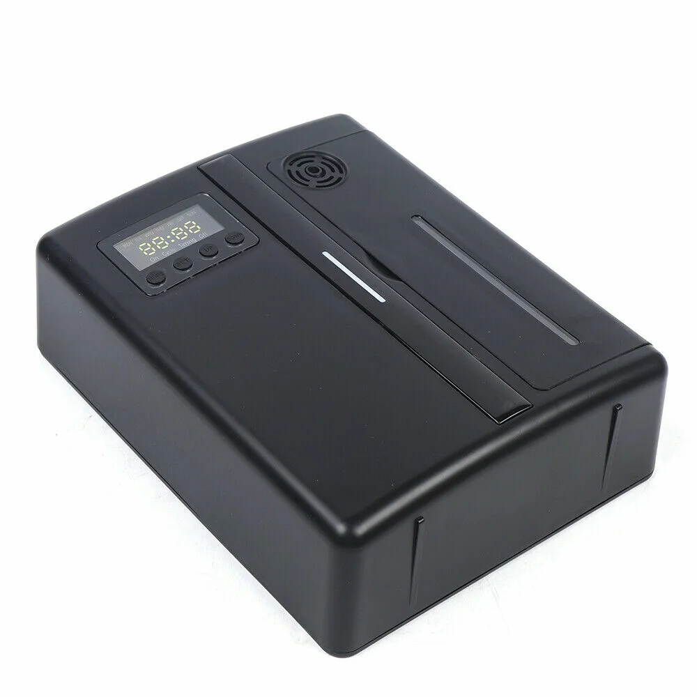 Fichiouy 12V Fragrance Machine Essential Oil Fragrance Machine Diffuser Humidifier Black 8W