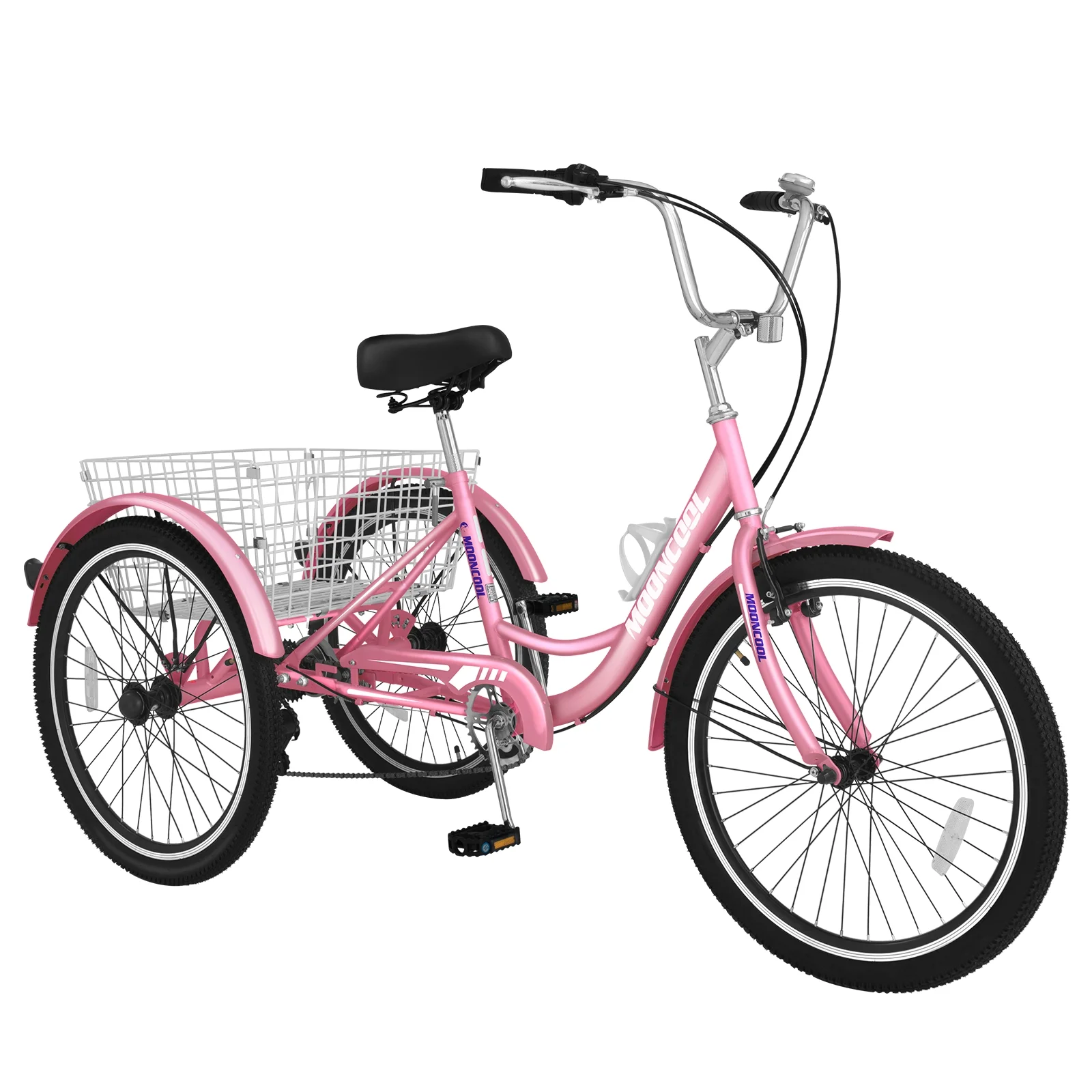 Lilypelle Tricycles for Adults with Big Basket,20