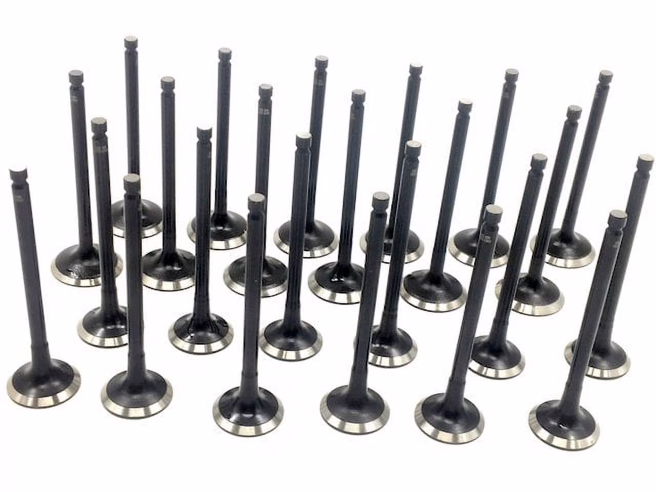 Intake and Exhaust Valve Kit - 24 Piece - Compatible with 1999 - 2005 Hyundai Sonata 2.5L, 2.7L DOHC V6 2000 2001 2002 2003 2004