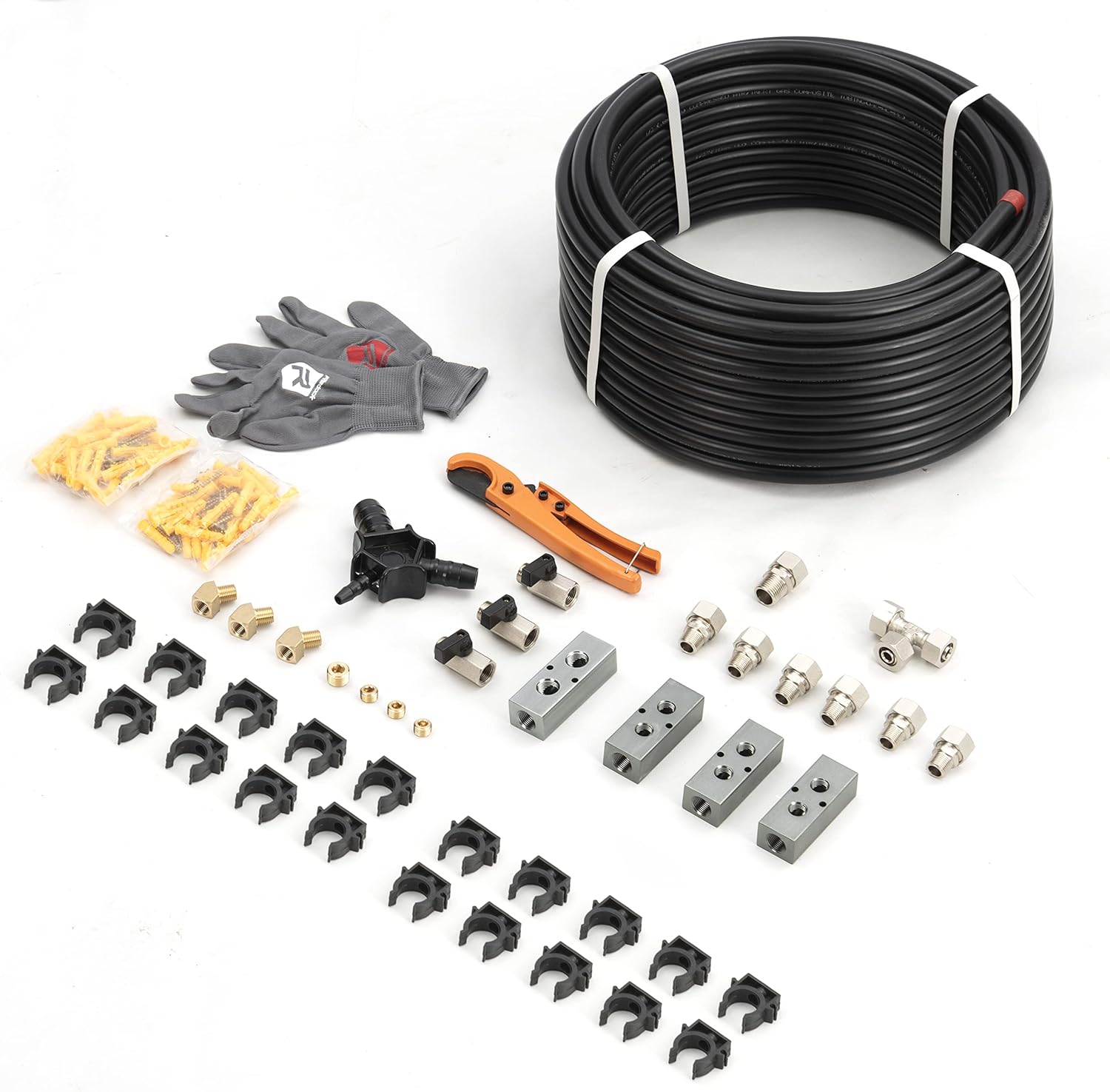 Compressed Air Piping System Pressured Leak-Proof Easy to Install 3/4