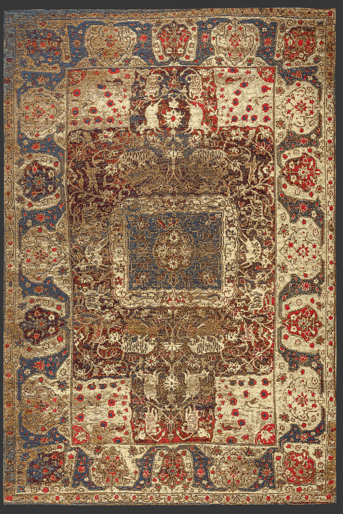 Rug Queen Victoria Polypropylene Indoor Area Rug Ivory (5X8 Rectangle)