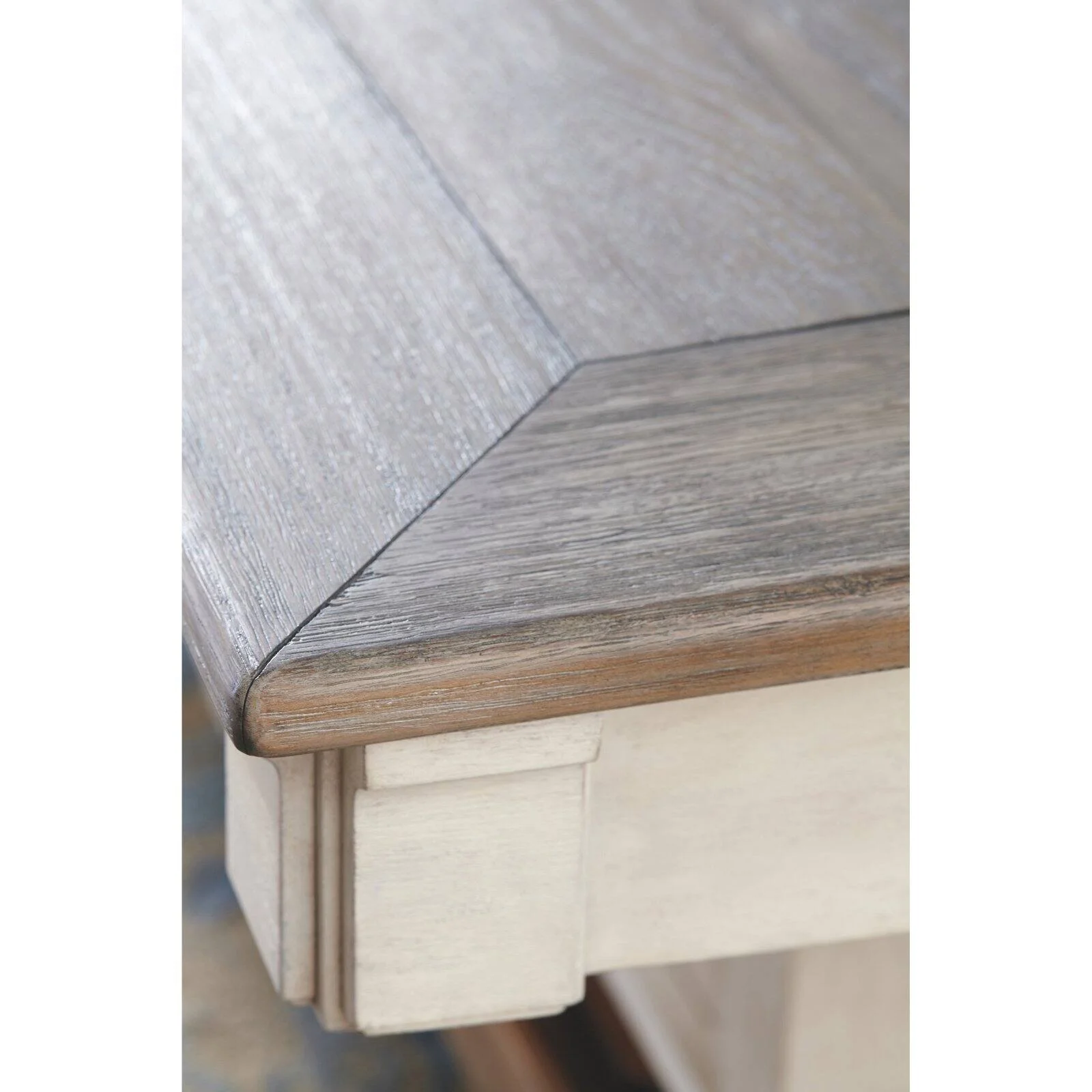 Ashley Bolanburg Engineered Wood Counter Height Dining Table in Two-Tone