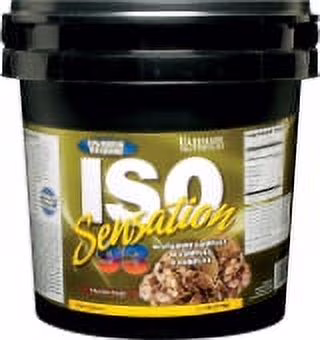 Ultimate Nutrition ISO Sensation 93 Whey Protein Isolate Powder- Natural, 5lb