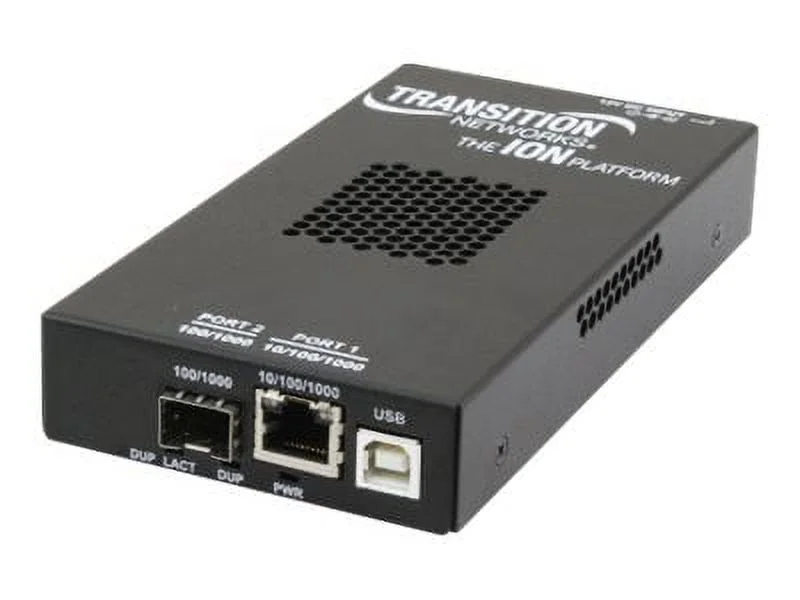 Transition S322x Series OAM/IP-Based Remotely Managed - fiber media converter - Ethernet Fast Ethernet Gigabit Ethernet