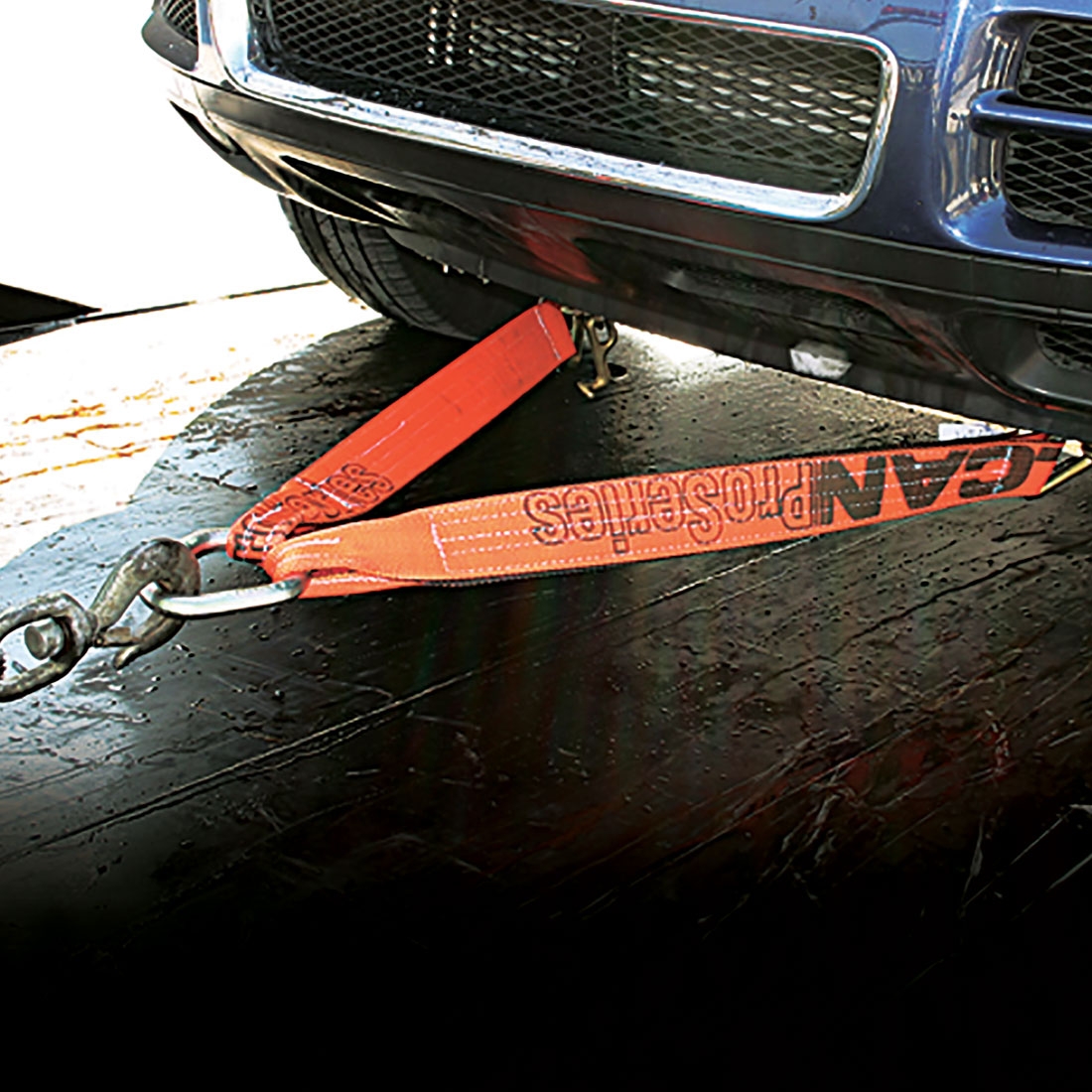 VULCAN Web Bridle - Forged 8 inch J Hooks - 47 inch - PROSeries - 4700 Lbs SWL