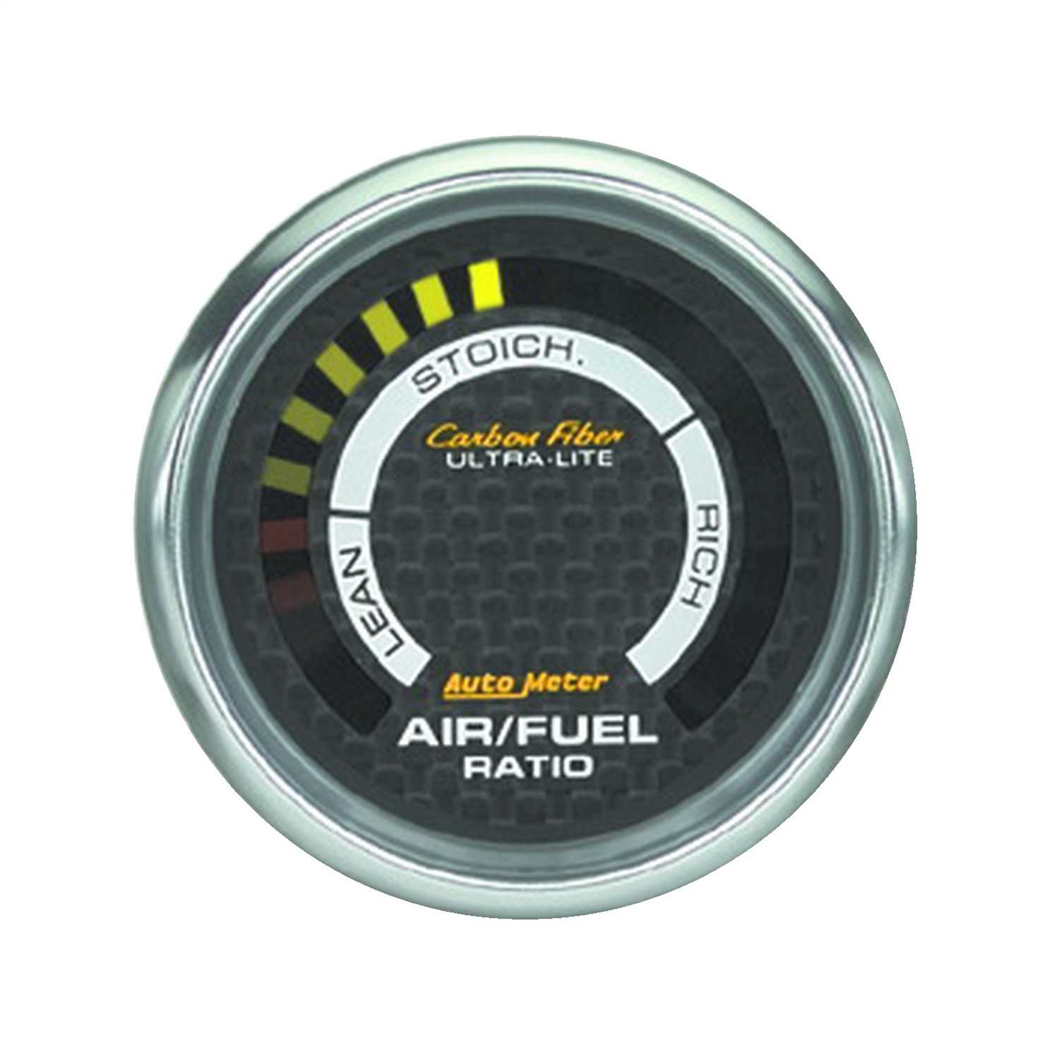 AutoMeter 4775 Carbon Fiber Electric Air Fuel Ratio Gauge
