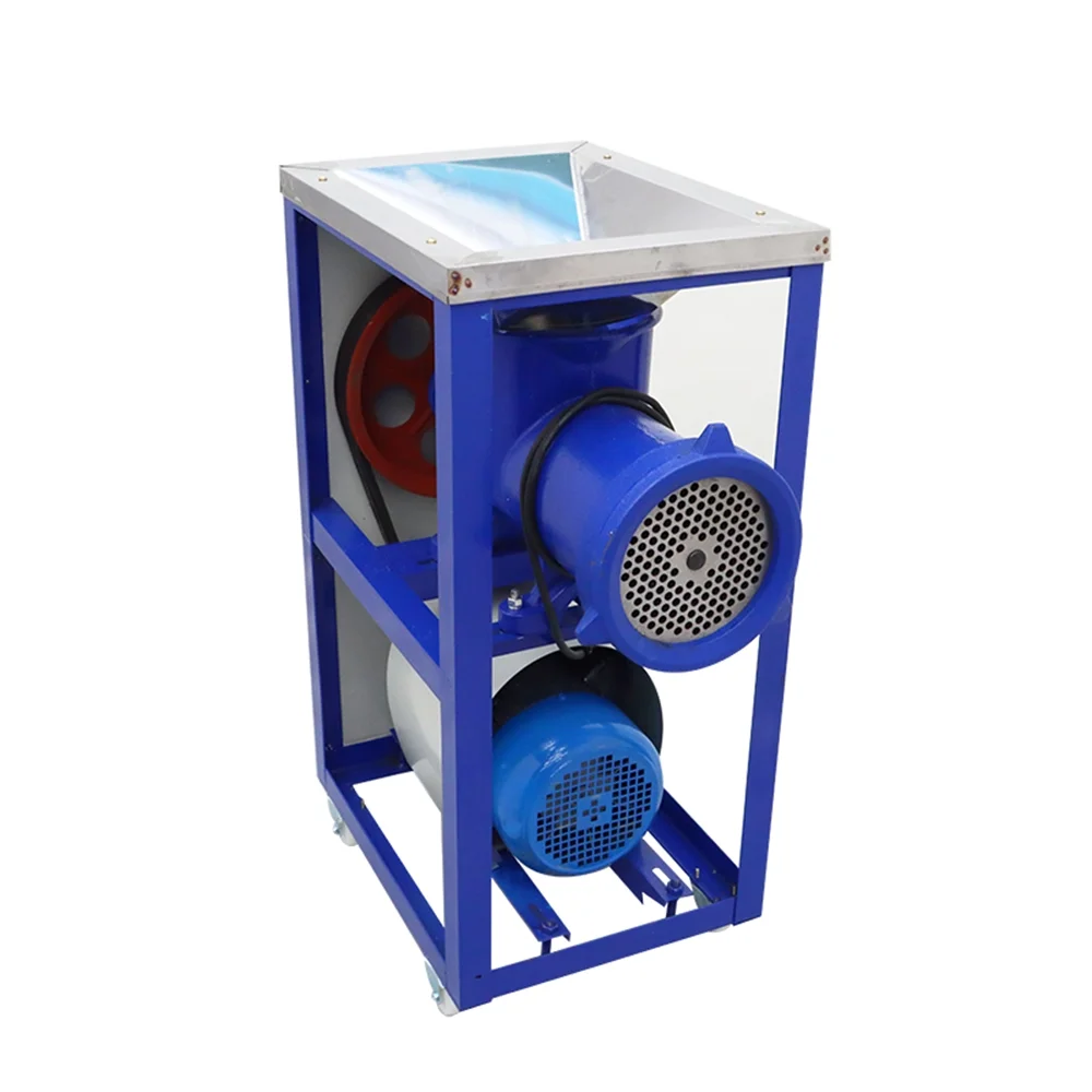 TECHTONGDA Electric Meat Grinder Fish Chicken Bones Crusher Stainless Steel Feed Processer 220V 4KW