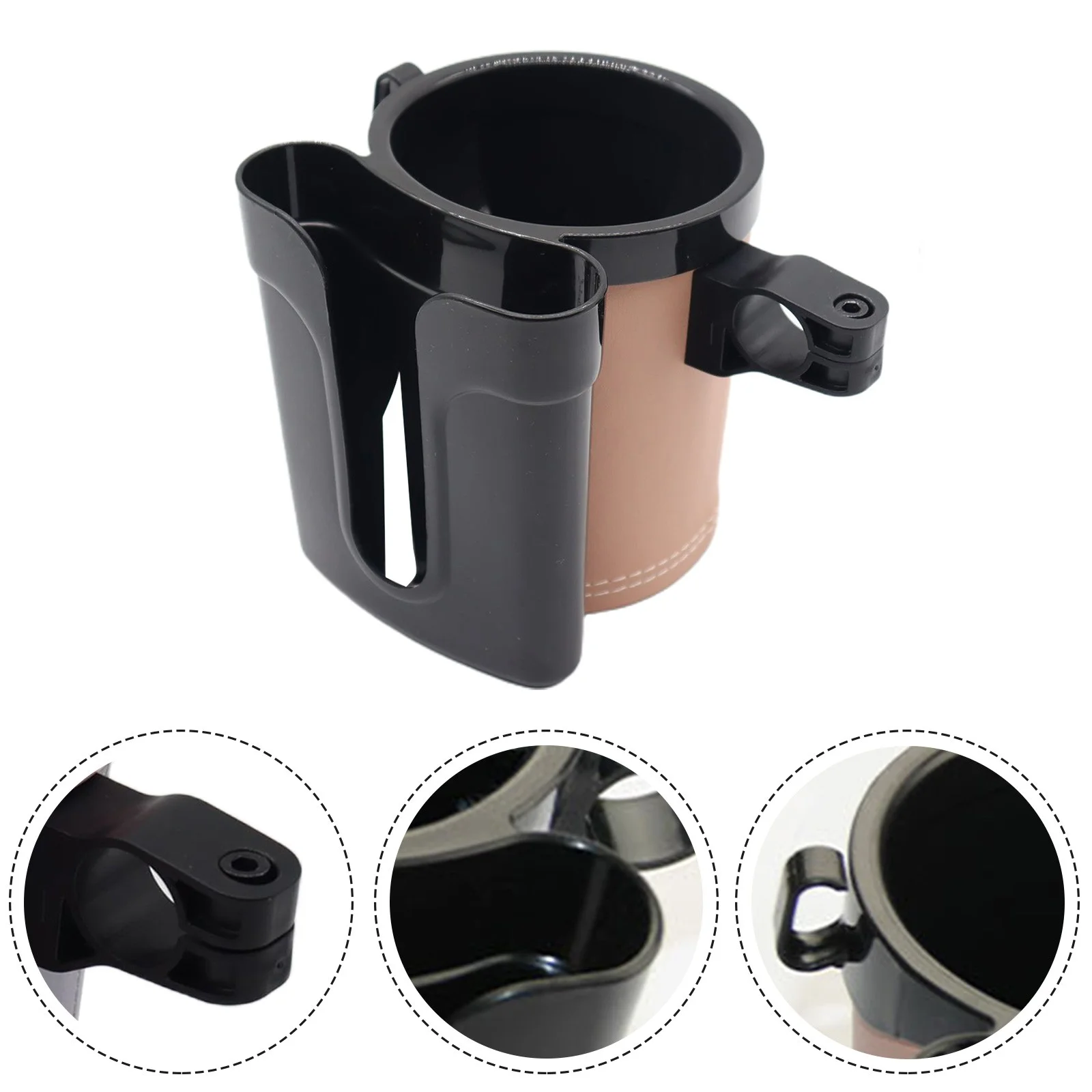 Bike Cup Holder Bike Water Bottle Holder Handlebar with Cell Phone Keys Bike Cup