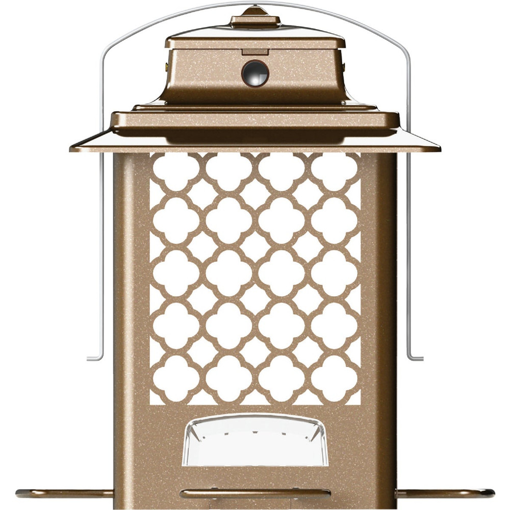Stokes Select SureFill Bronze Metal 3.6 Lb. Capacity Hopper Bird Feeder 105-SF-HOP-DI 704545