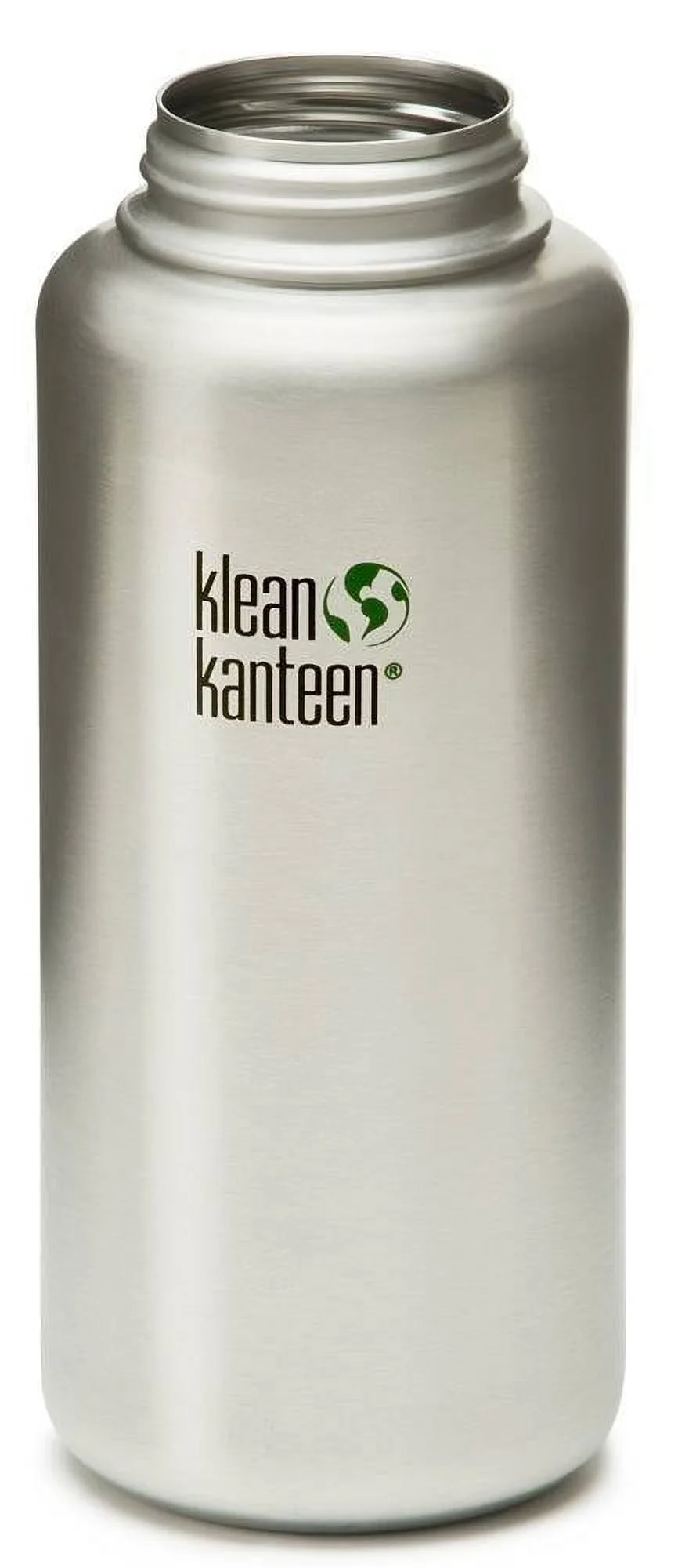 K40Wssl Klean Kanteen 40-Ounce Stainless Steel Wide Mouth Bottle With Loop-Cap