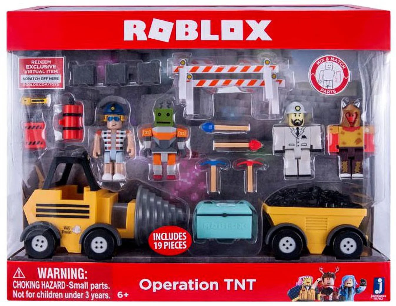 Roblox Action Collection - Operation TNT Playset [Includes Exclusive Virtual Item]