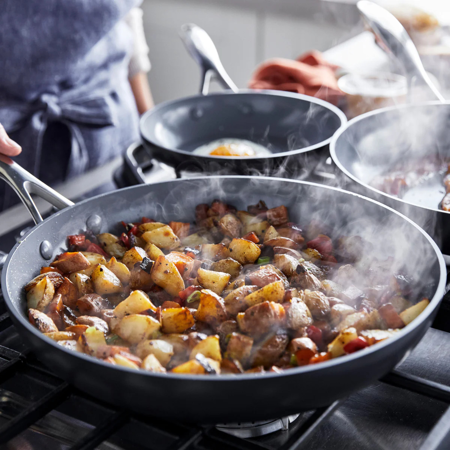 GreenPan Valencia Pro Ceramic Nonstick 11-Piece Cookware Set