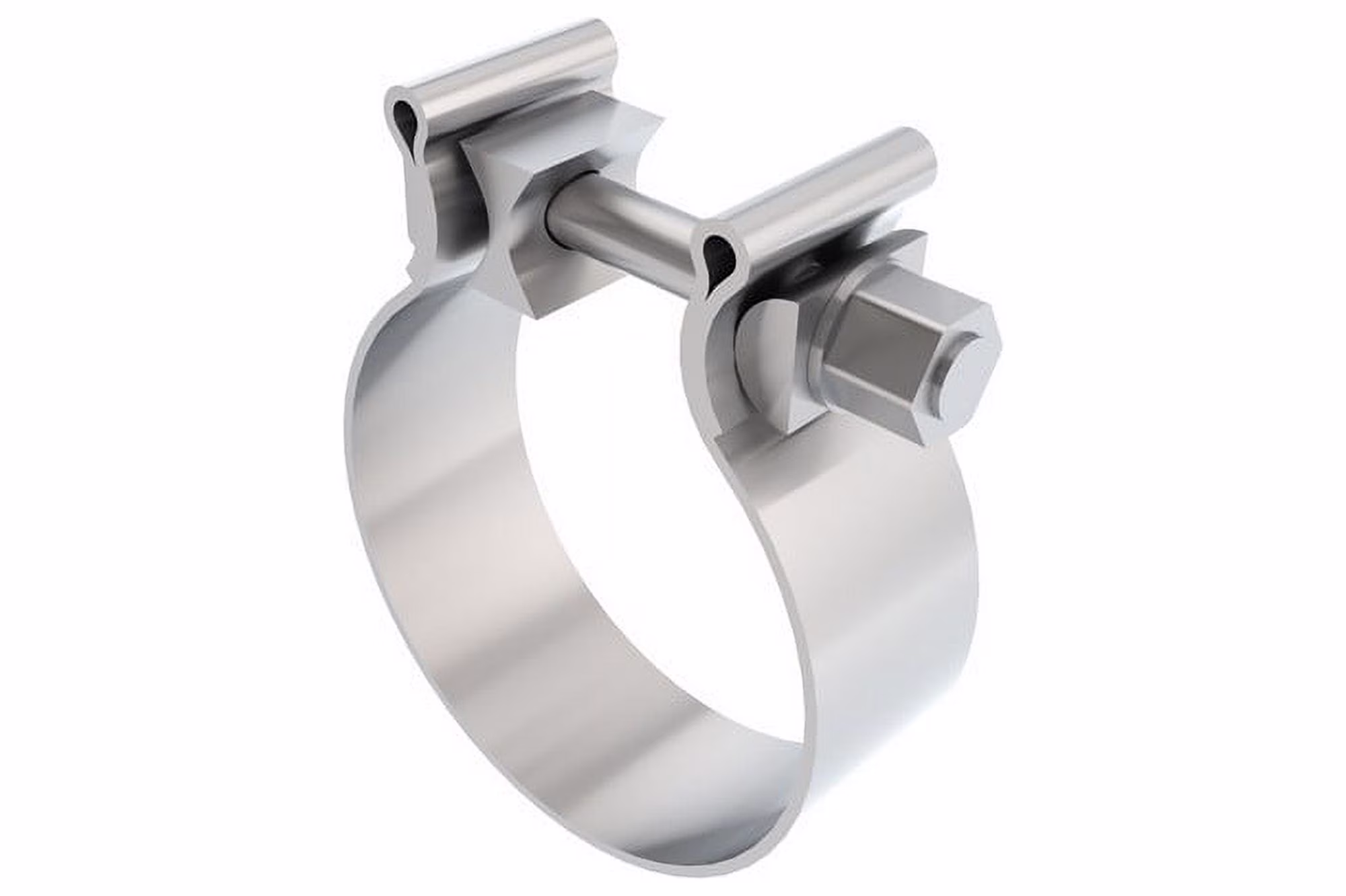 Borla for Universal 3in Stainless Steel AccuSeal Clamps