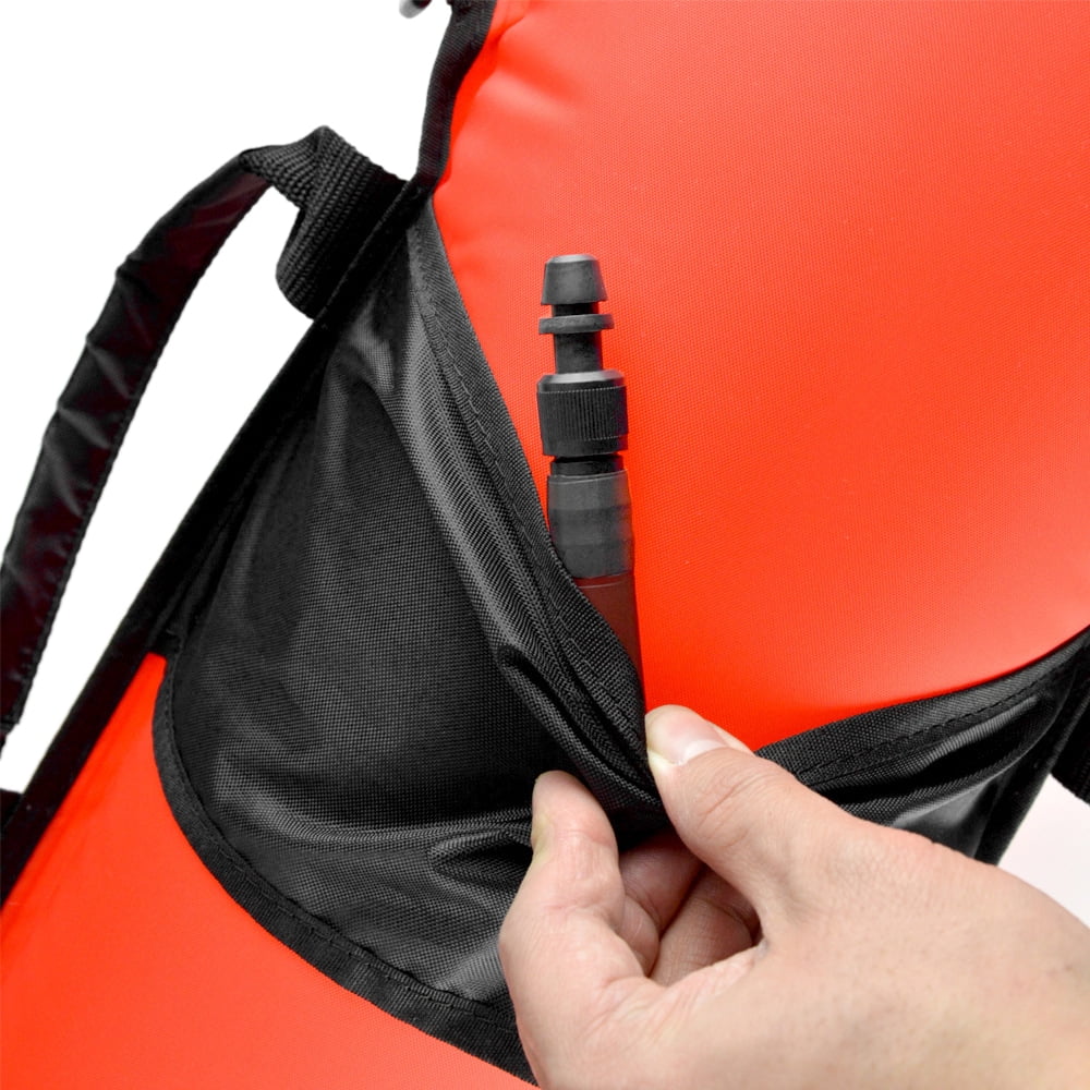 Enhance Your Safety Inflatable Dive Float with 65.6ft Line 78LBS Max Bearing Weight