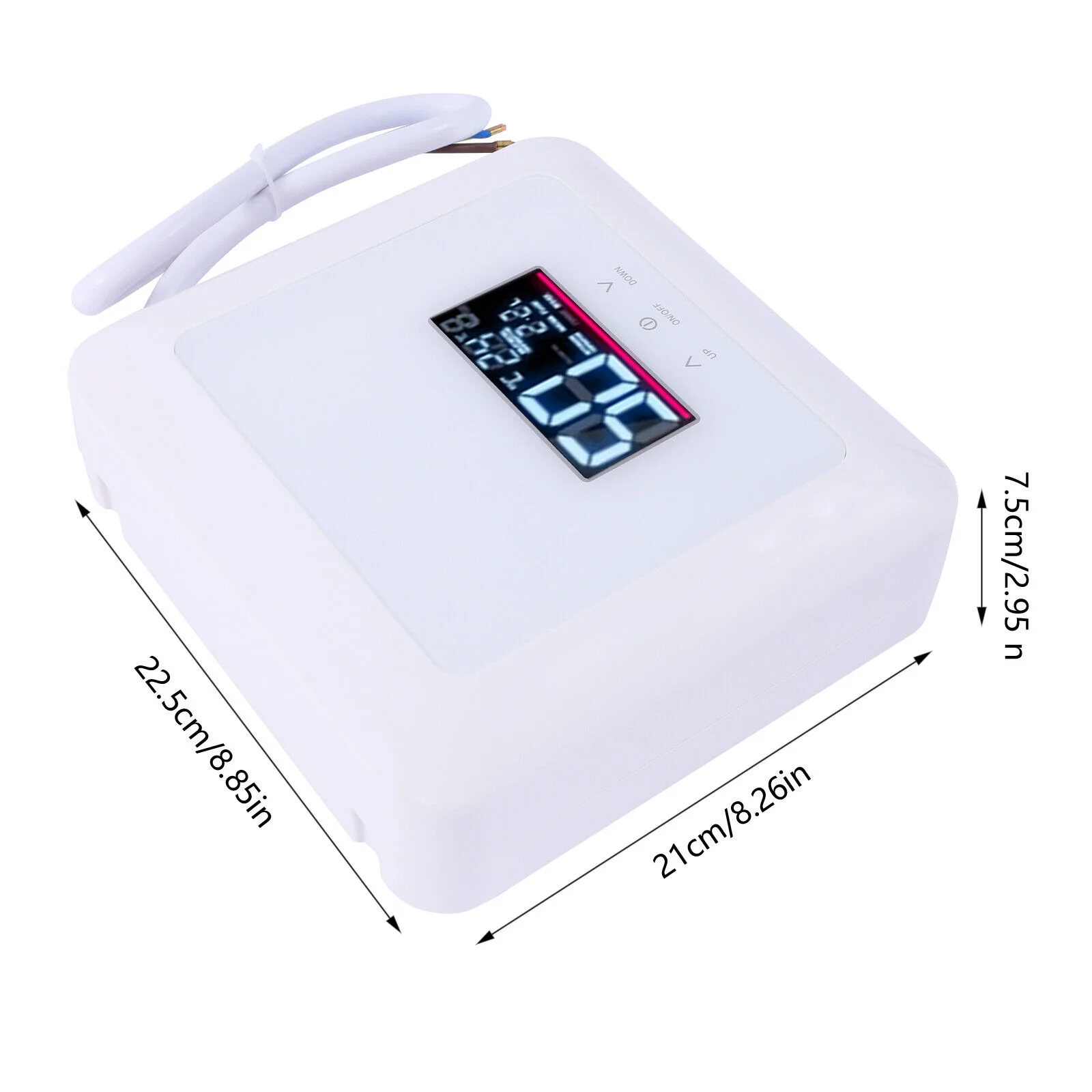 Colorfullrain Tankless Hot Water Instant Heater Electric Shower Kitchen Boiler Bath 110V 5500W