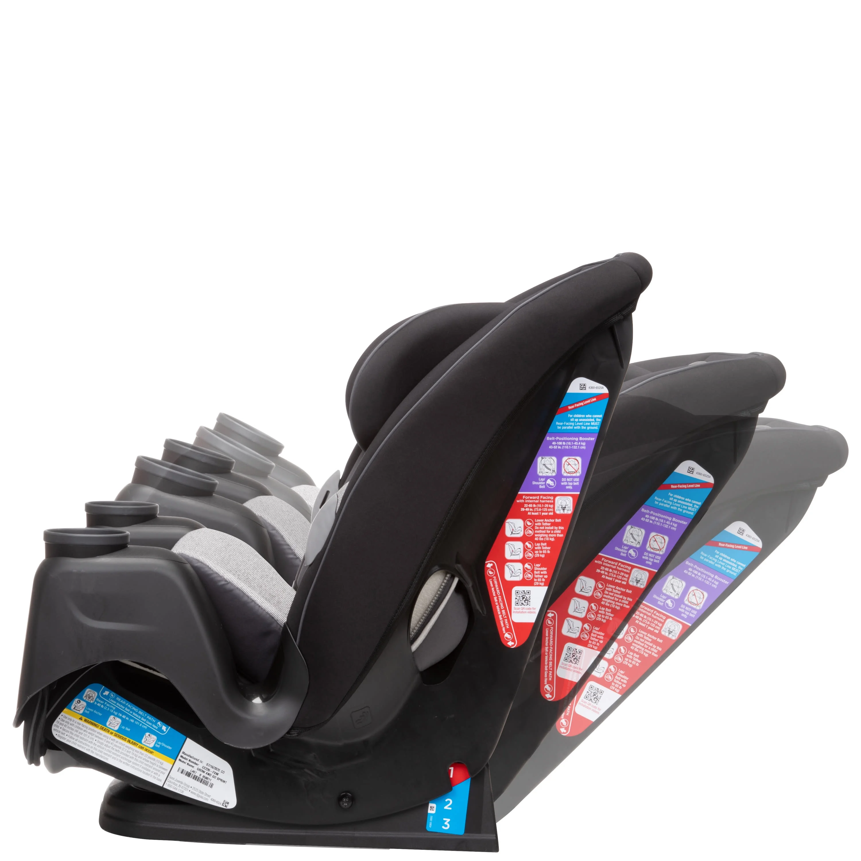 Safety 1st Grow and Go Sprint All-in-One Convertible Car Seat, Soapstone II