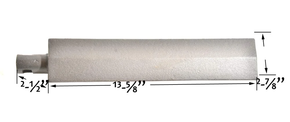 Replacement Cast Iron Gas Burner for BLAZE BLAZE-4, FLX5R, BLZ-5, FLX4RN, Gas Models, 5-Pack