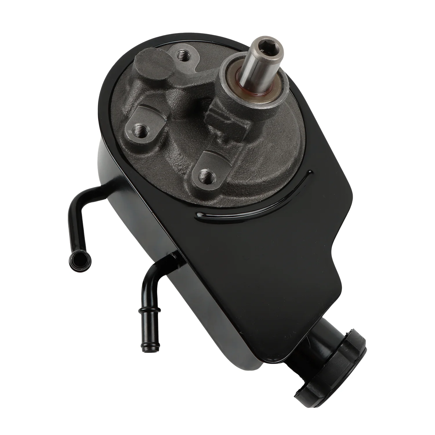 SINOCMP 20-8739 Power Steering Pump with/ Reservoir for Cadillac Chevrolet GMC Hummer H2