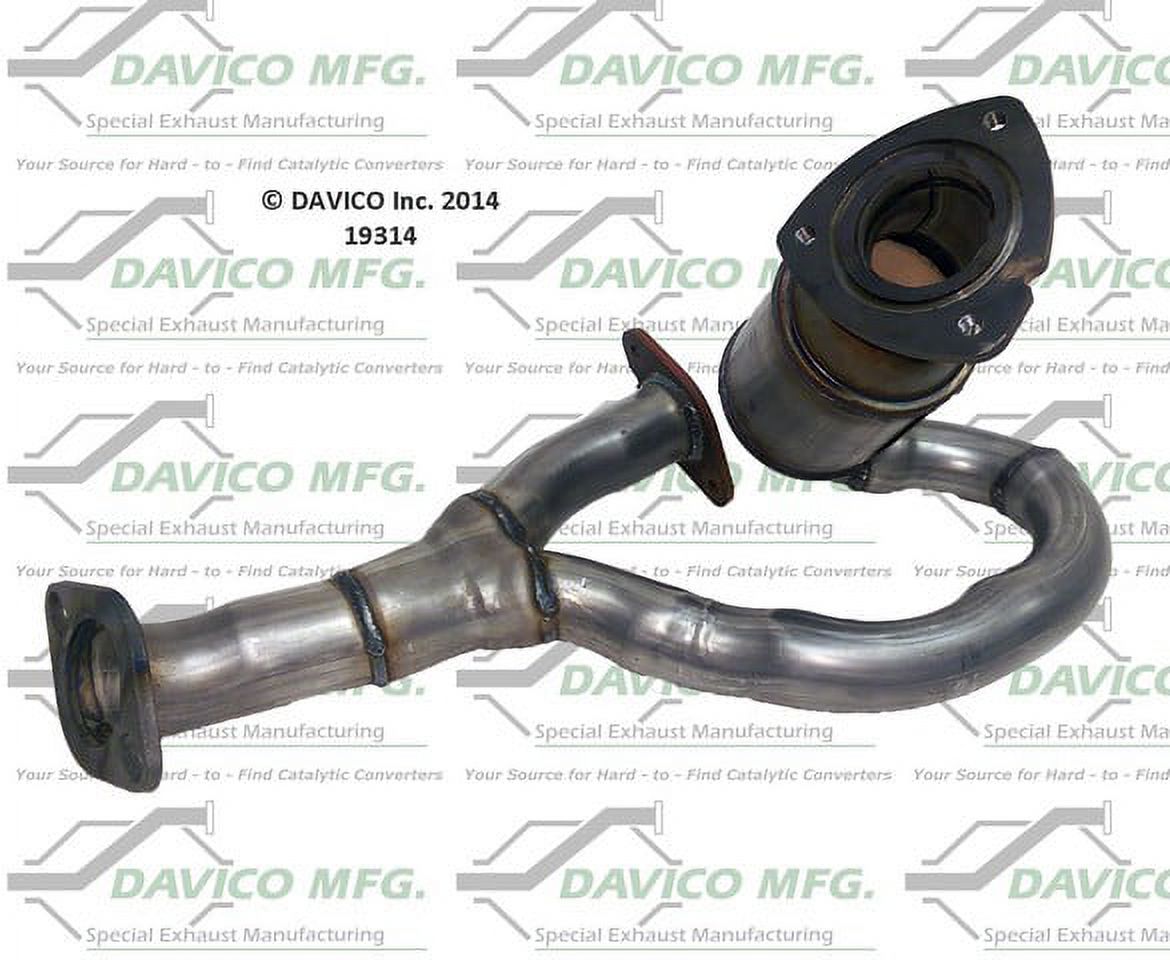 Davico Mfg Catalytic Converter P/N:19314 Fits select: 2008-2012 CHEVROLET MALIBU, 2007-2008 SATURN AURA