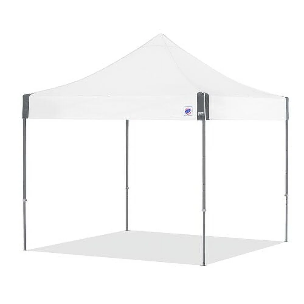 E-Z Up International EZUEC3STL10KFWHTBK 10 ft. Eclipse Instant Steel Shelter, Black & White