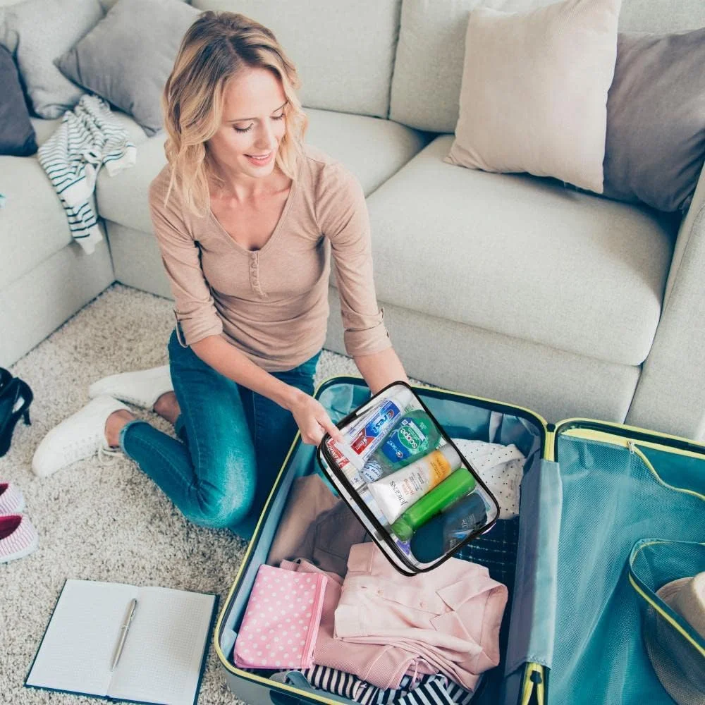 Unisex Toiletry Travel Kit, TSA Approved Personal Care Toiletries Hygiene Essentials Set, 20 Piece