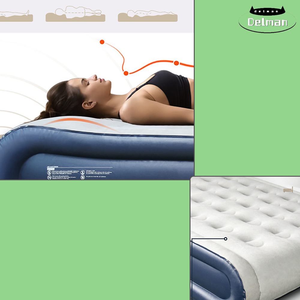 Queen Air Mattress with Built-in Pump