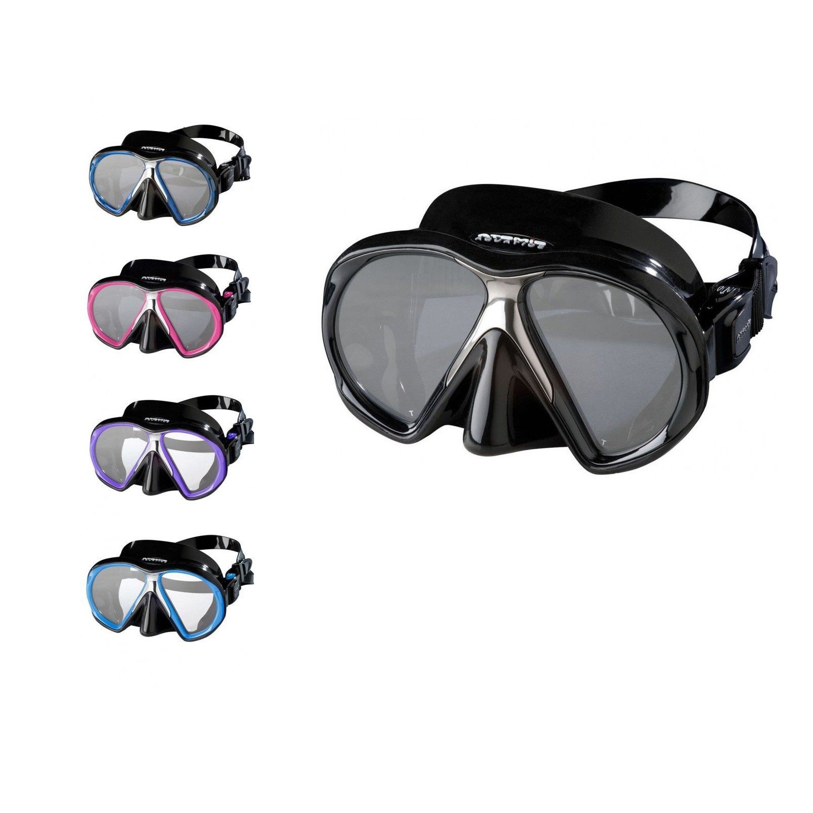 Atomic Aquatics SubFrame Scuba Diving Mask wtih Ultra Clear Lenses