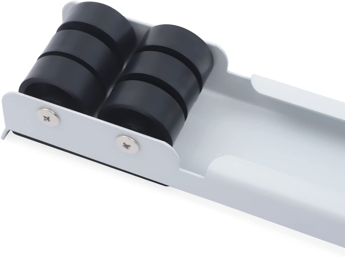 Miumaeov Adjustable Mini Fridge Stand Mobile Washing Machine Base Stand Non-Slip Mat