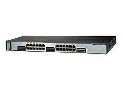 Cisco Catalyst 3750G-24T-S - Switch - L3 - managed - 24 x 10/100/1000 - rack-mountable
