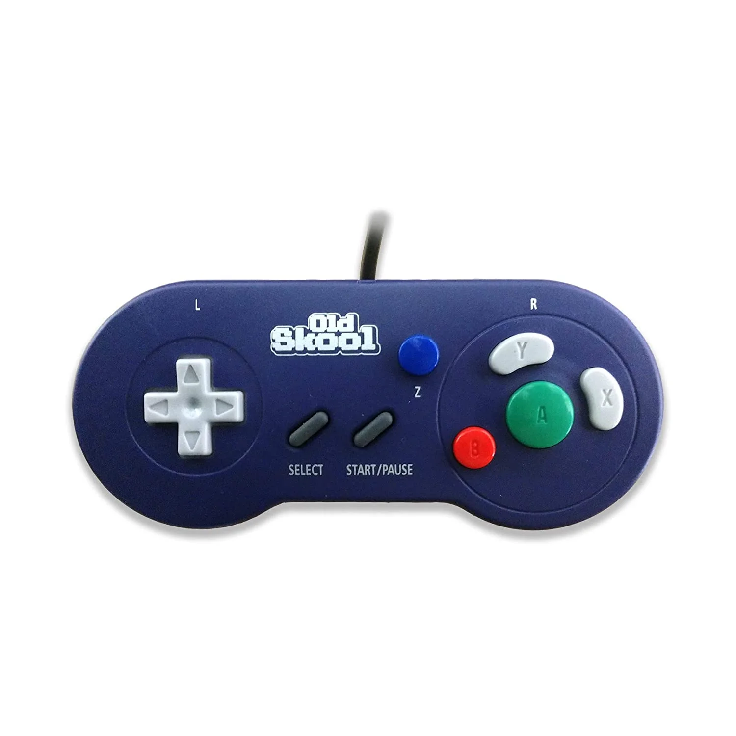 Purple GameCube & Gamboy Player Digital Controller